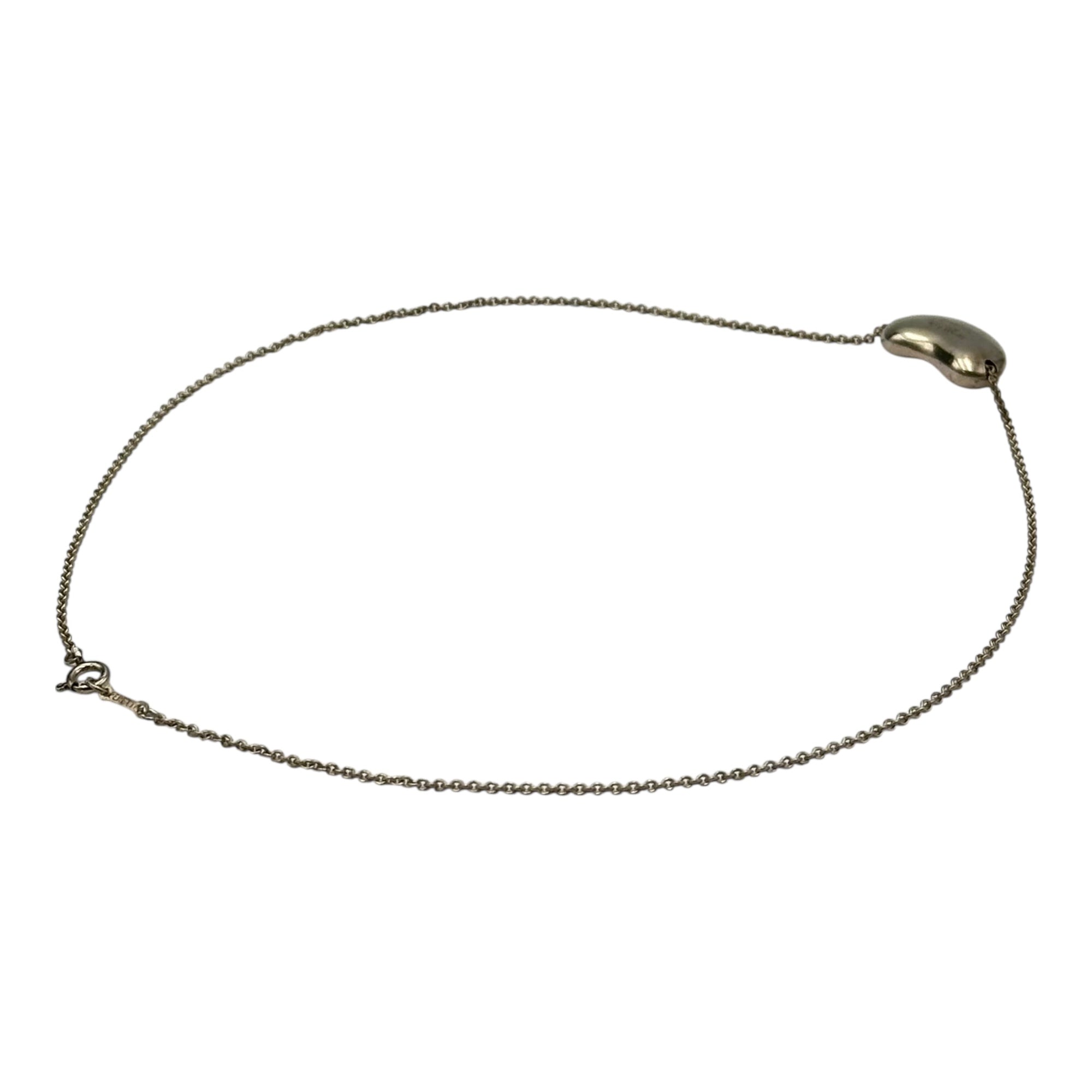 TIFFANY & CO.(ティファニー) Elsa Peretti Beans Top Necklace エルサ ペレッティ ビーンズ トップ ネックレス シルバー