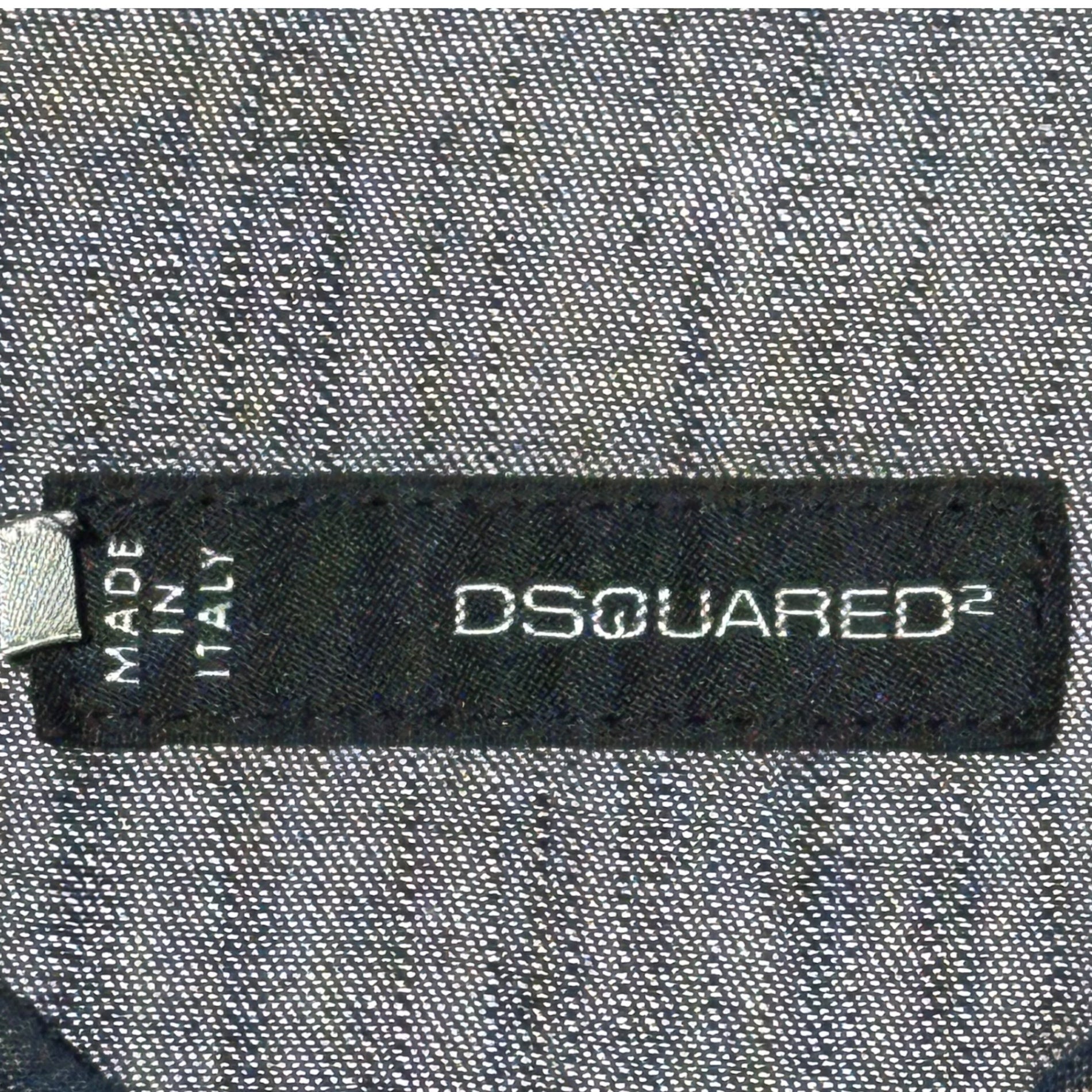 DSQUARED2(ディースクエアード) Vintage processed vest docking denim shirt ヴィンテージ加工 ベスト ドッキング デニム シャツ 46(S) インディゴ