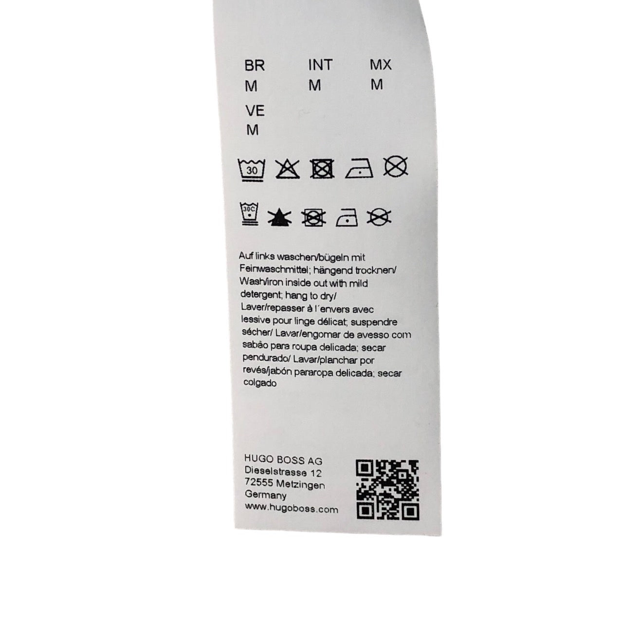 HUGO BOSS(ヒューゴボス) ロングスリーブTシャツ コットンジャージー ロゴプリント/ロゴ長袖Tシャツ 4021406673212 M ホワイト