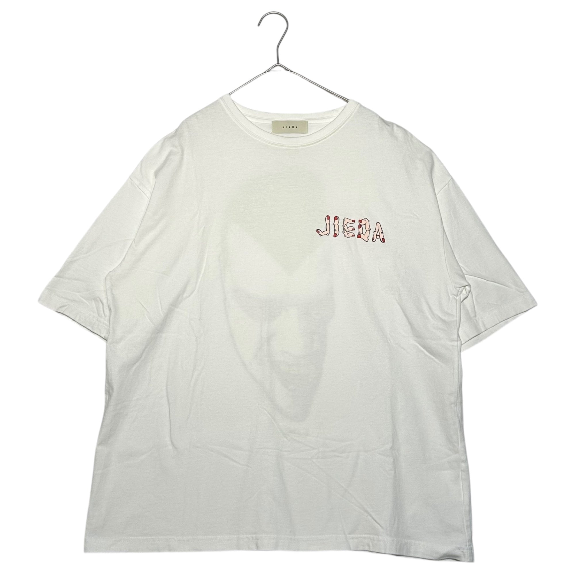 Jieda(ジエダ) COOKIE PRINT TEE ロゴ プリント 半袖 Tシャツ Jie-CK-CT01 L ホワイト