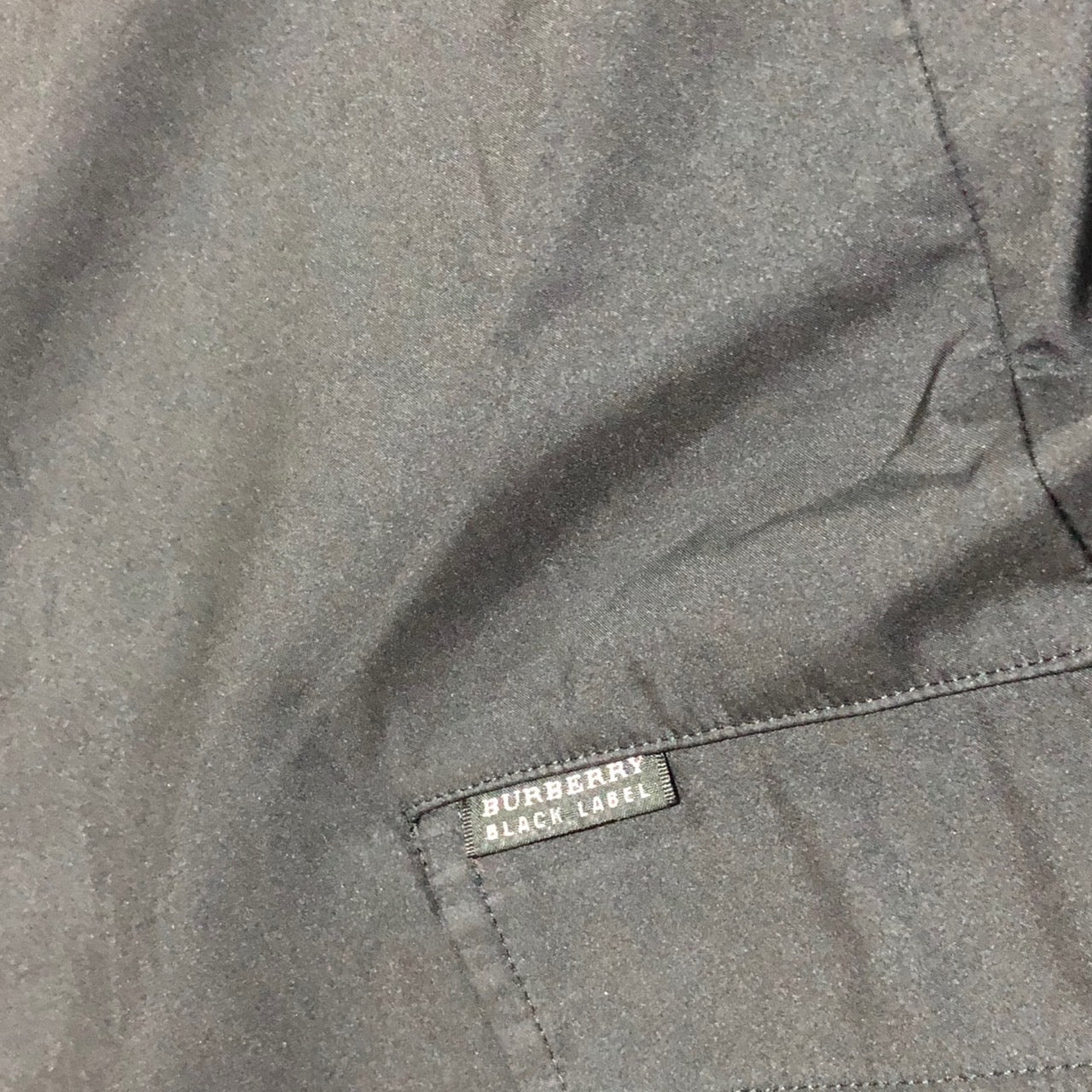 BURBERRY BLACK LABEL(バーバリーブラックレーベル) ノヴァチェックライニングステンカラーコート/キルティングライナー付 BMA10-304-09 L ブラック×ベージュ