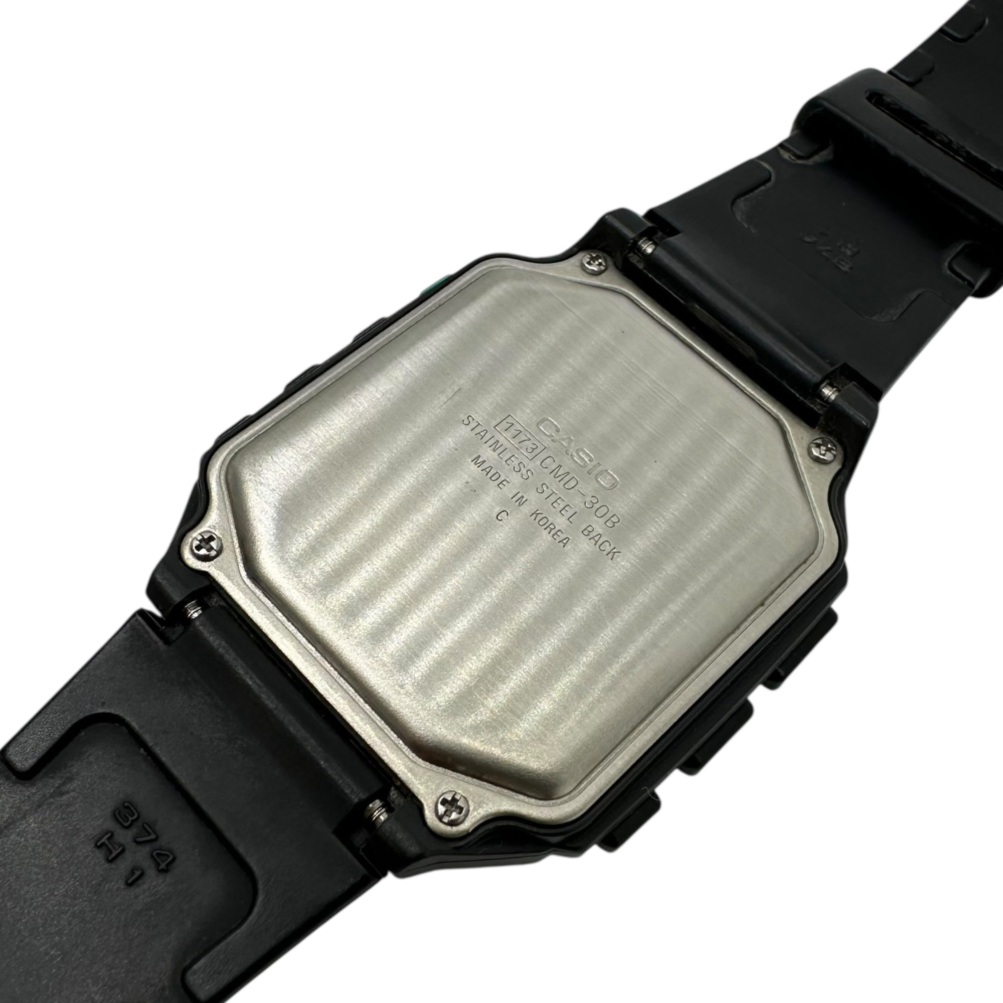 CASIO(カシオ) 90's ALARM CHRONOGRAPH WRIST REMOTE CONTROLLER リスト リモート コントローラー TVリモコン デジタル ウォッチ CMD-30B ブラック 90年代 ヴィンテージ 腕時計 1993年 通称 「腕リモ」