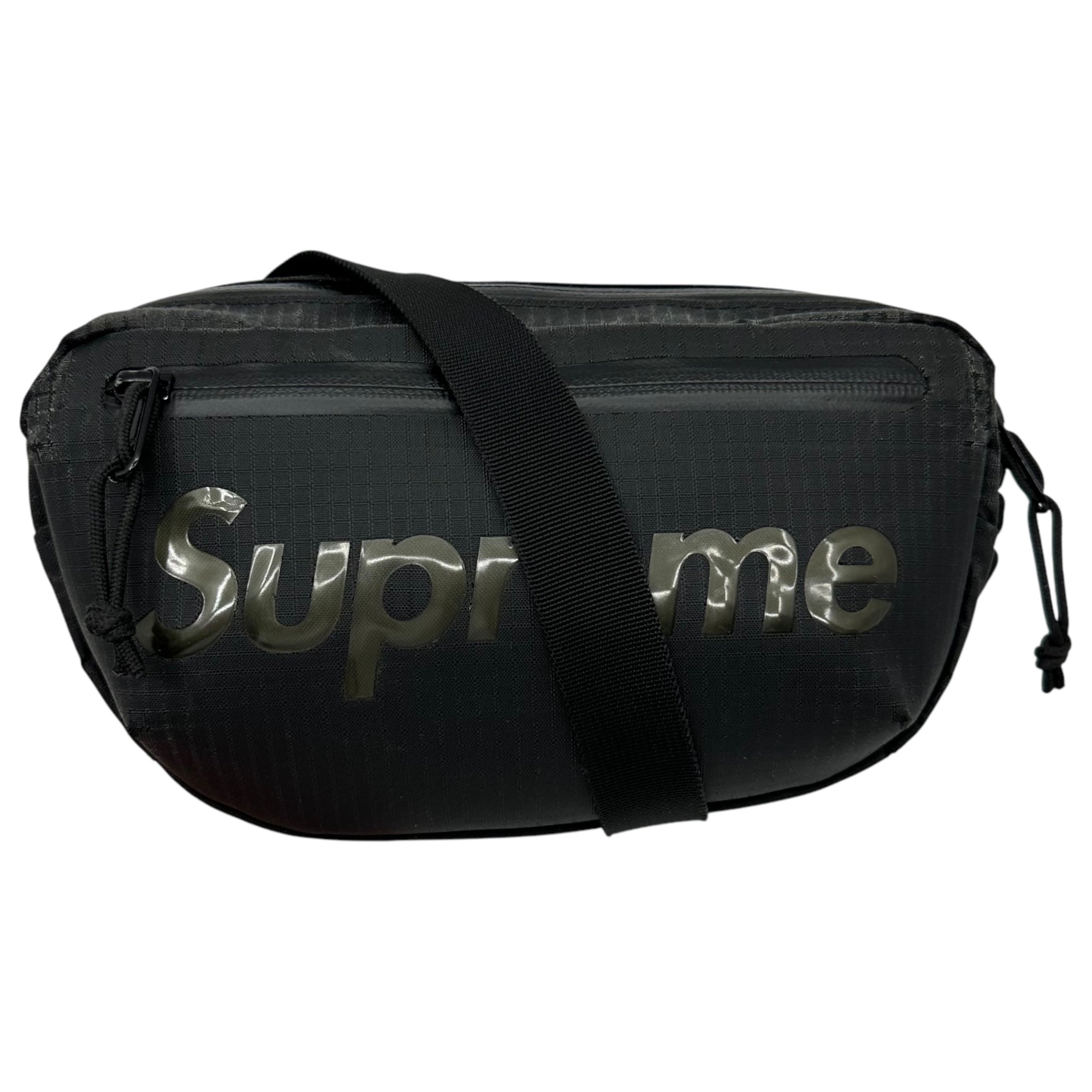 SUPREME(シュプリーム) Waist Bag Black 3L ウエスト バッグ ブラック ショルダー 斜め掛け ロゴ