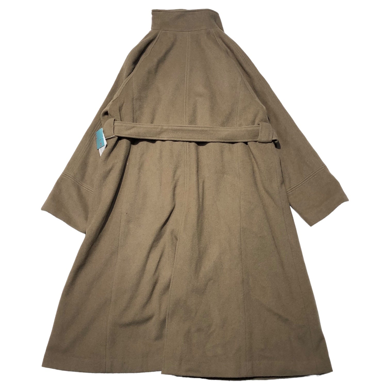 nano UNIVERSE(ナノユニバース) PECOLLAMB ウールビーバーロングモックネックコート 6693211304 M モカ グレージュ系 完売品