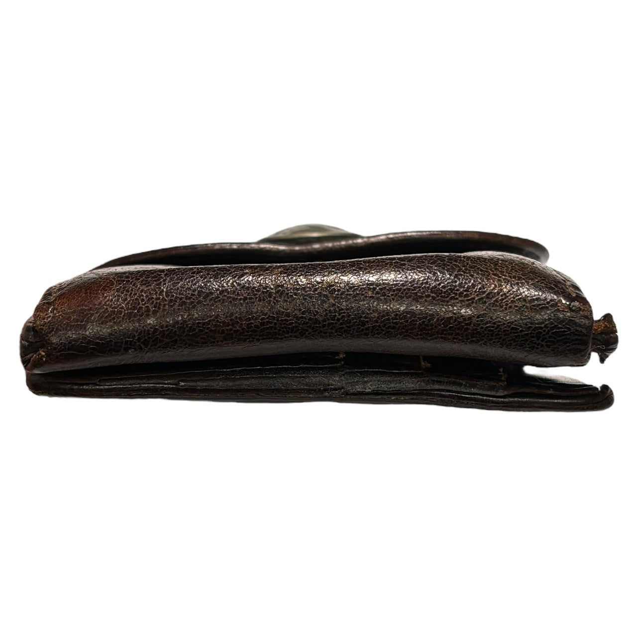 goro's(ゴローズ) Indian Concho Saddle Leather Bifold Wallet インディアン コンチョ サドルレザー 2折り財布 ブラウン コンパクト ウォレット