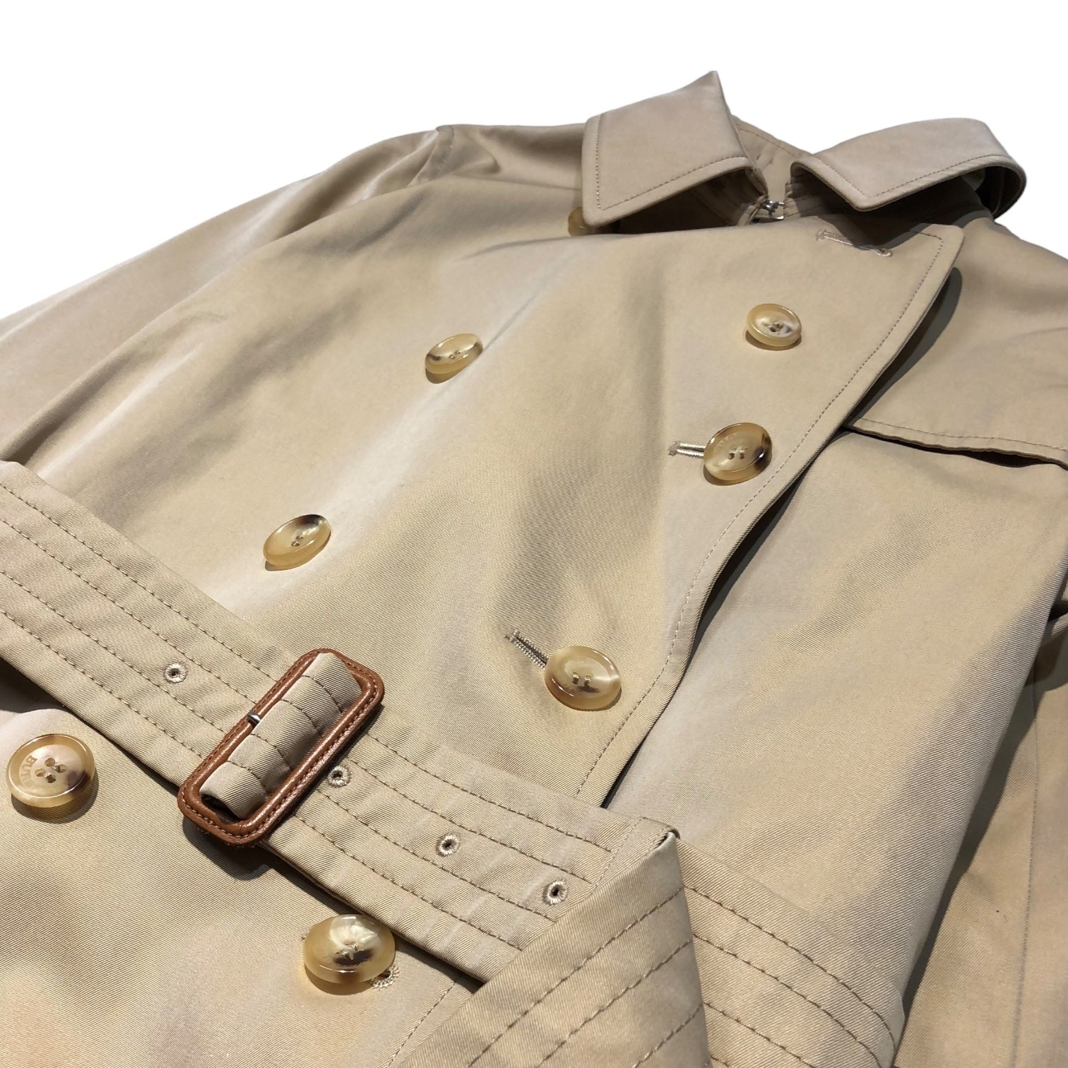 BURBERRY LONDON(バーバリーロンドン) Nova check lining trench coat ノヴァチェック ライニング トレンチコート BN148-700-51 140A(レディースXS~S程度) ベージュ