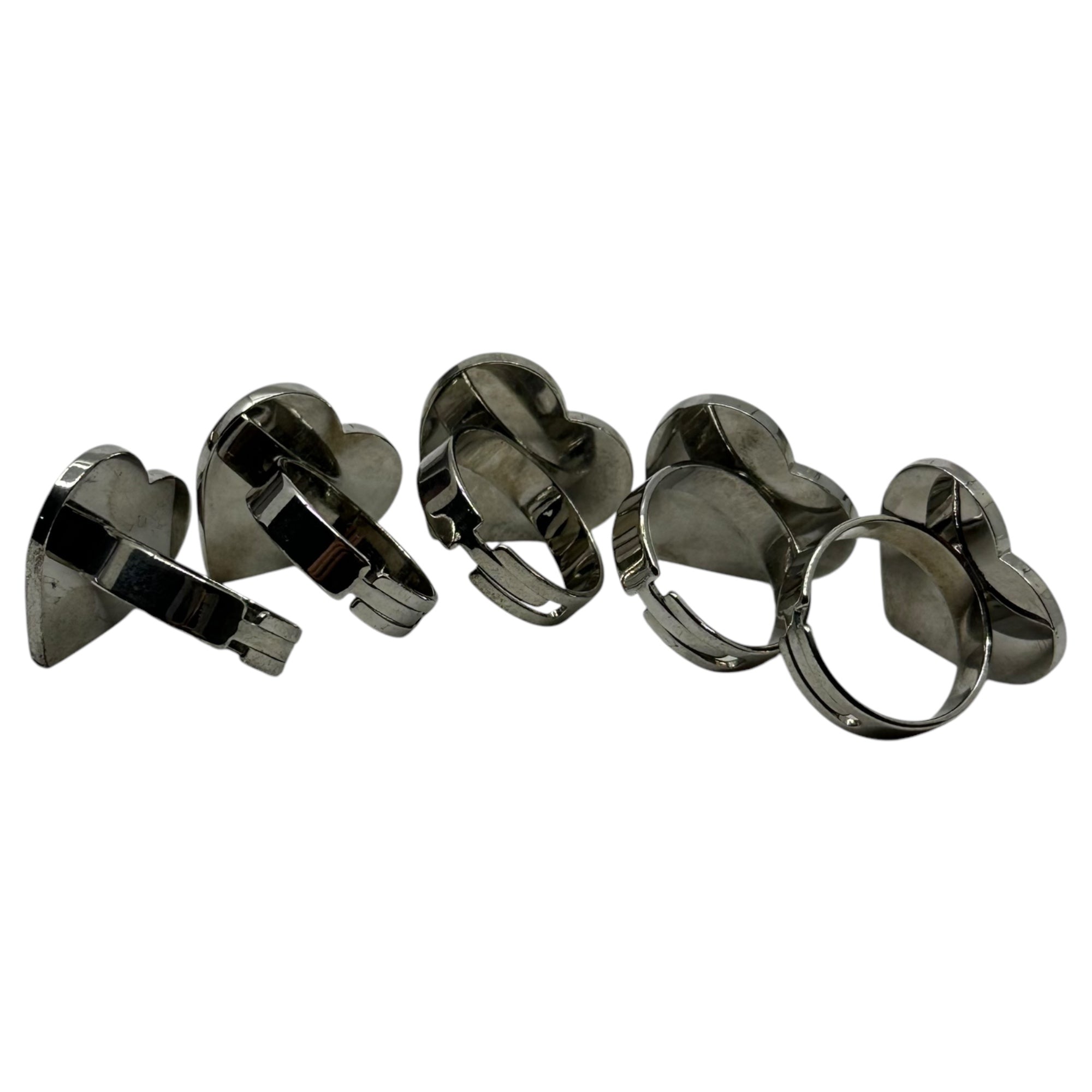 HUMAN MADE(ヒューマンメイド) HEART RING ハート リング 5色 セット 16号 -