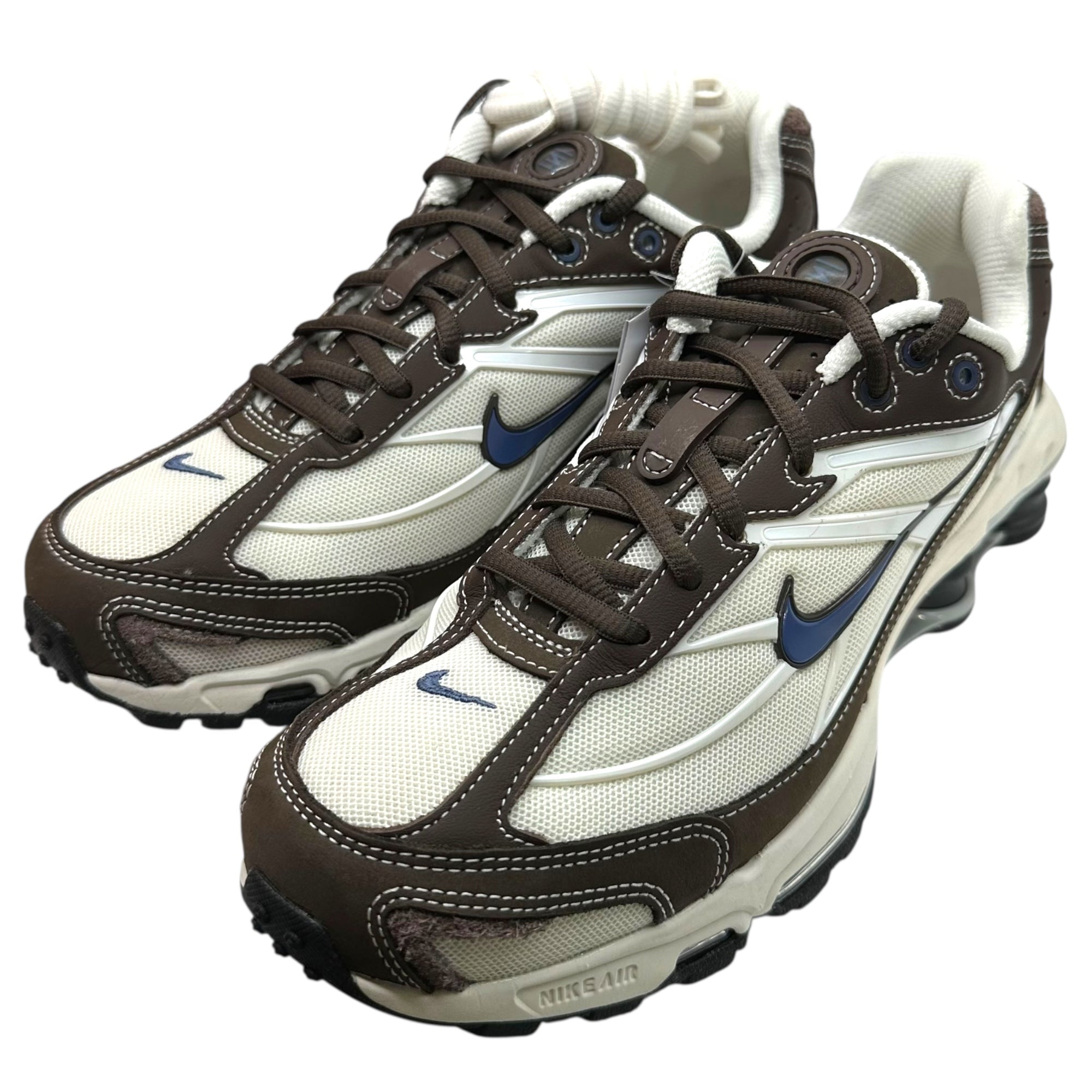 NIKE(ナイキ) Shox Ride 2 "Phantom and Baroque Brown" ショックス ライド 2 HV6349-200 25cm ホワイト×ブラウン ローカット スニーカー 箱付