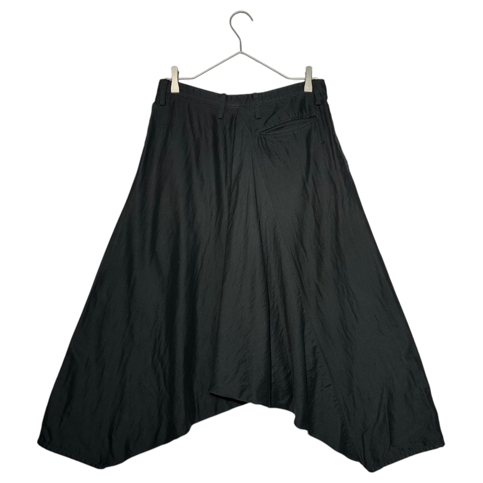 ISSEY MIYAKE MEN(イッセイミヤケメン) 12SS Wide Hakama Sarouel Cropped Pants ワイド 袴 サルエル クロップド パンツ ME21FF174 1(S) ブラック