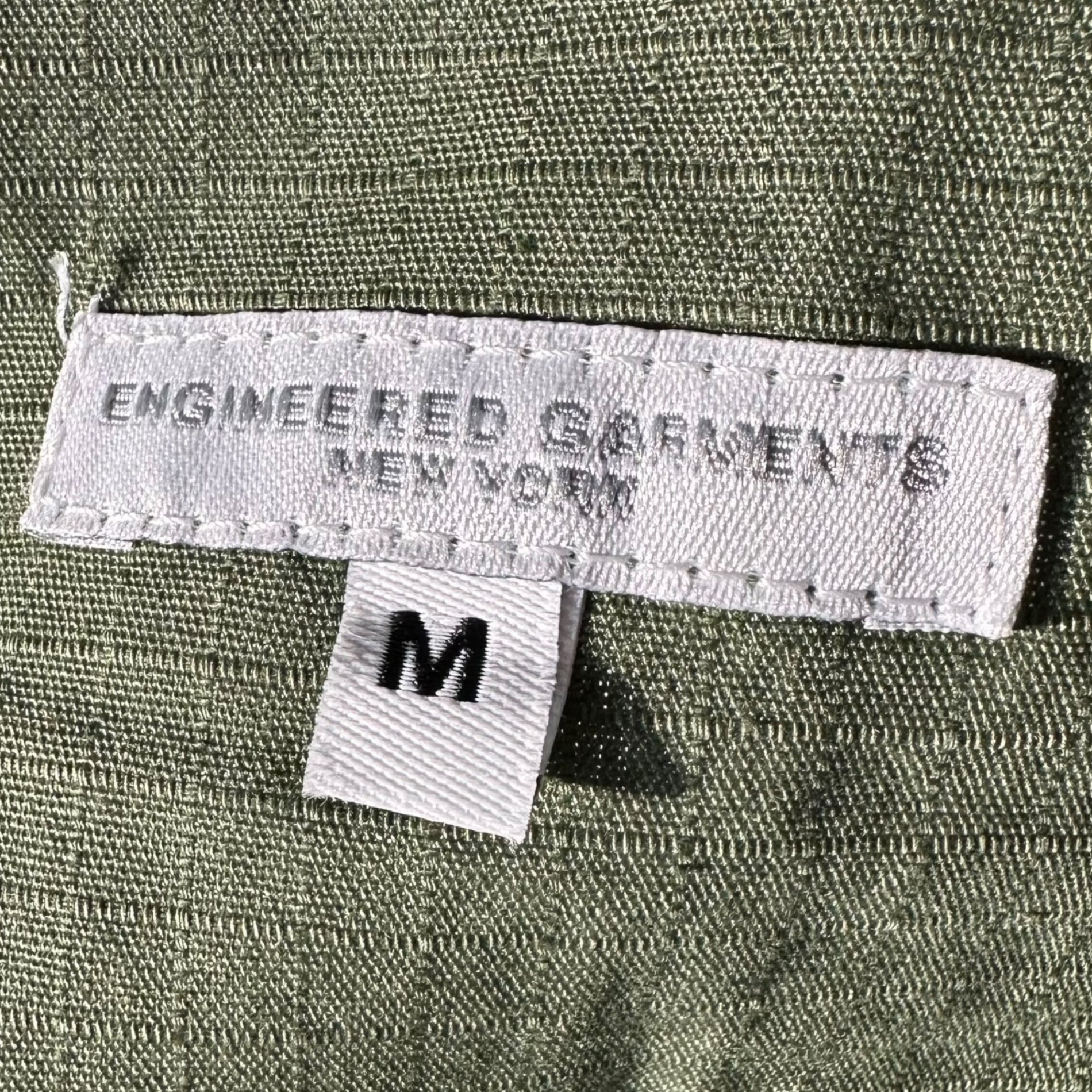 Engineered Garments(エンジニアードガーメンツ) 22SS Dayton Shirt Olive Cotton Ripstop デイトン シャツ リップストップ M カーキ ミリタリー ジャケット