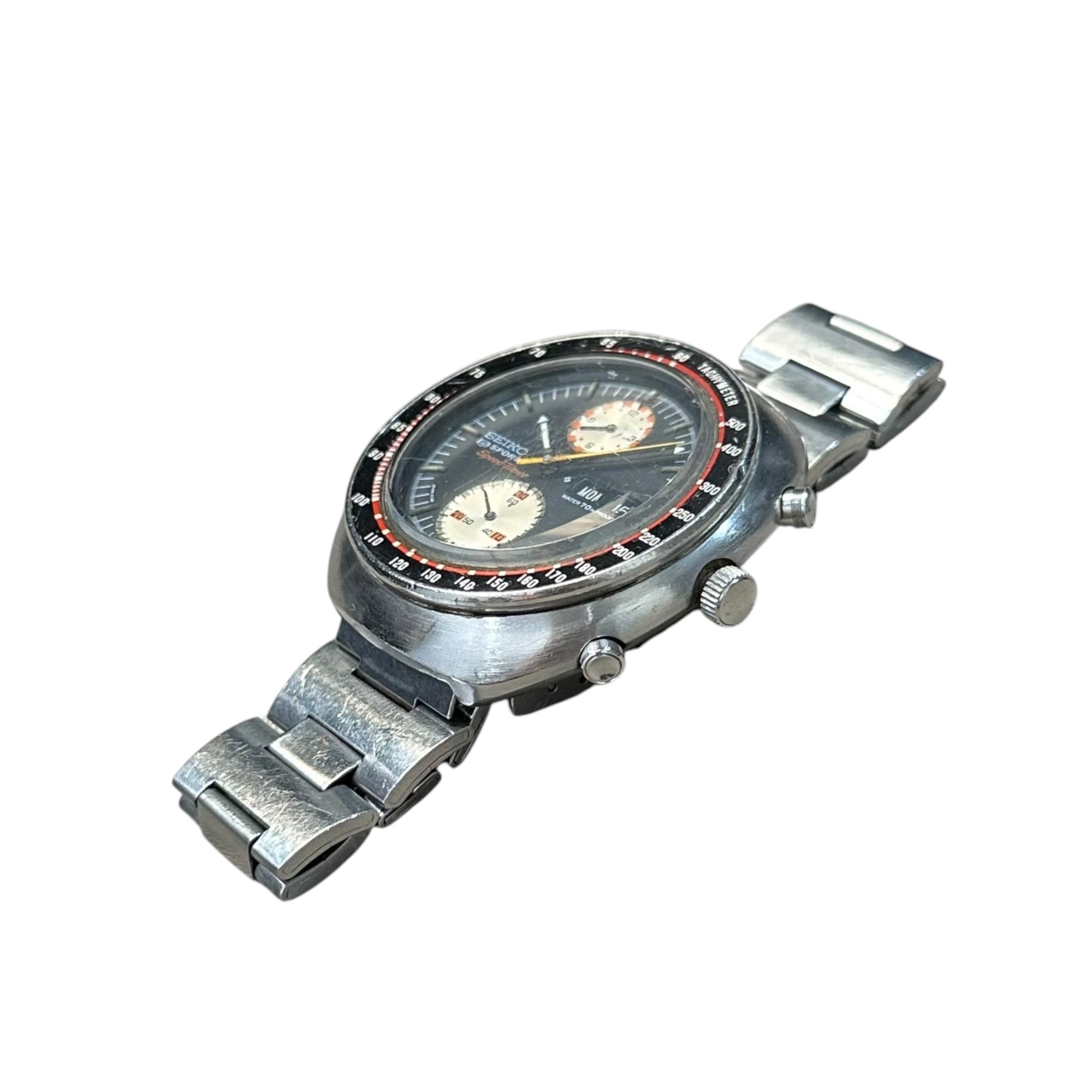 SEIKO(セイコー) SEIKO 5 SPORTS Speed-Timer セイコー 5 スポーツ スピードタイマー 6138-0010 シルバー 腕時計 自動巻