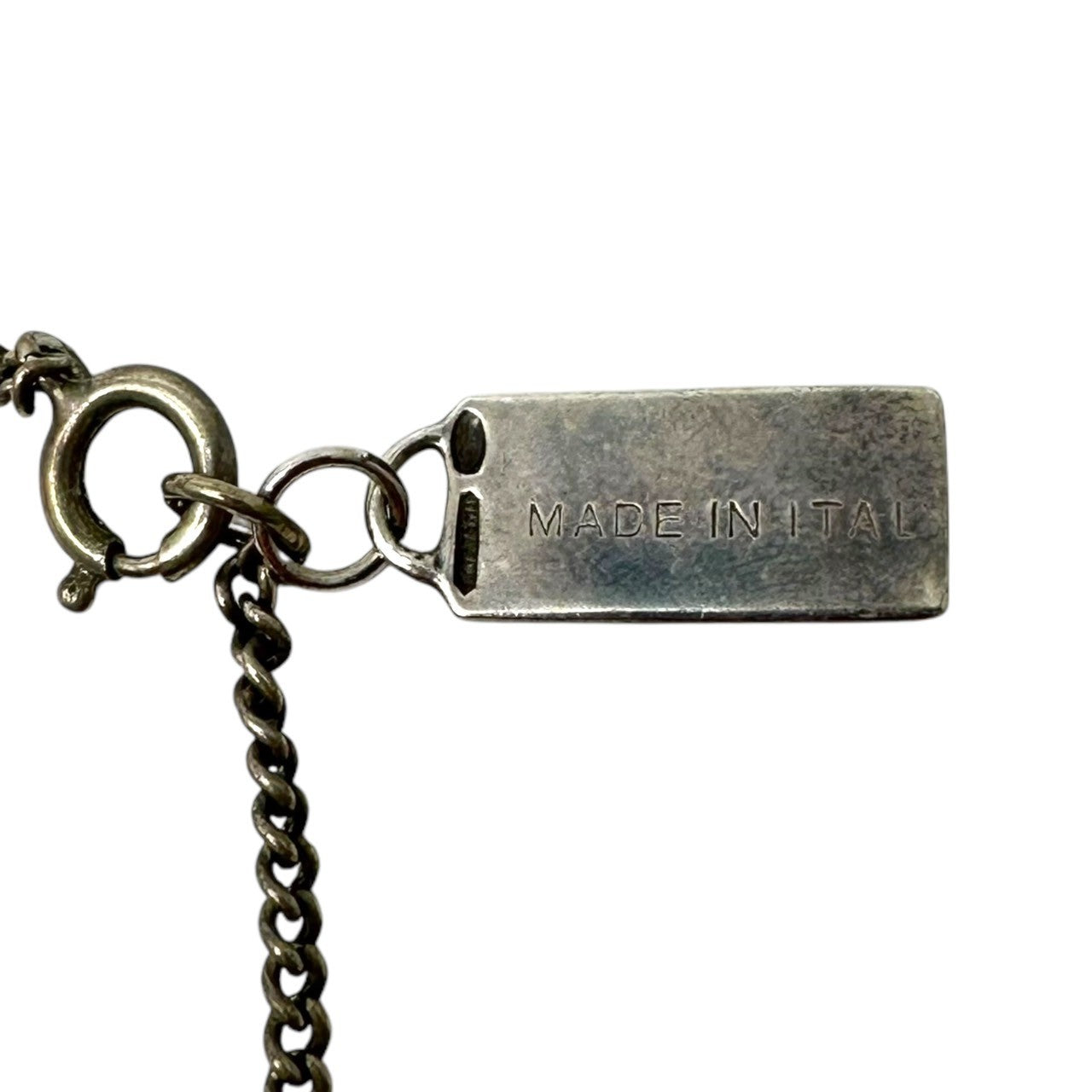 Maison Martin Margiela(メゾン マルタンマルジェラ) 07SS lightning chain necklace 稲妻 チェーン ネックレス 雷 サンダー 本人期 シルバー 本体のみ