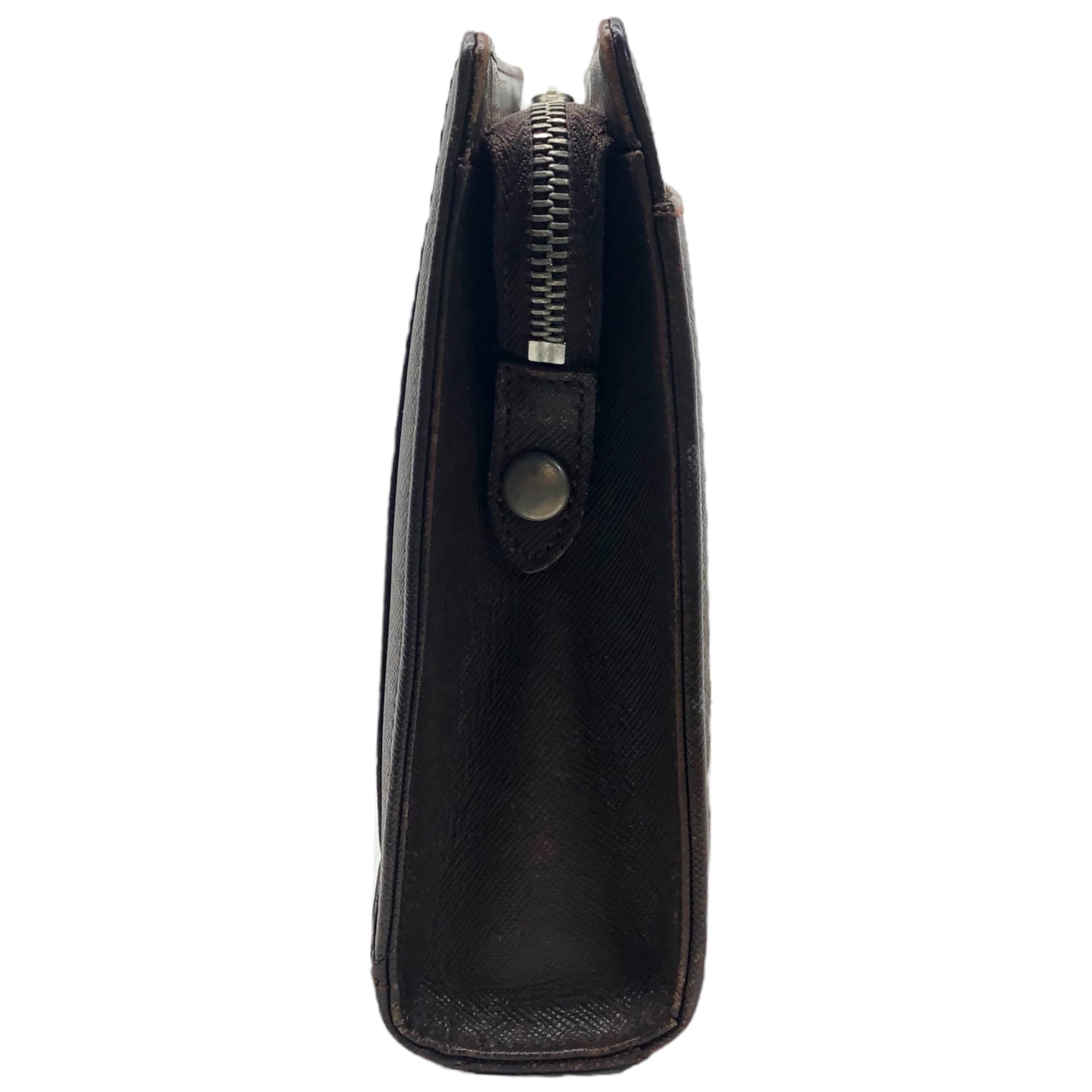 Burberrys(バーバリーズ) leather clutch bag レザー クラッチ バッグ ブラウン セカンド バッグ ポーチ ヴィンテージ