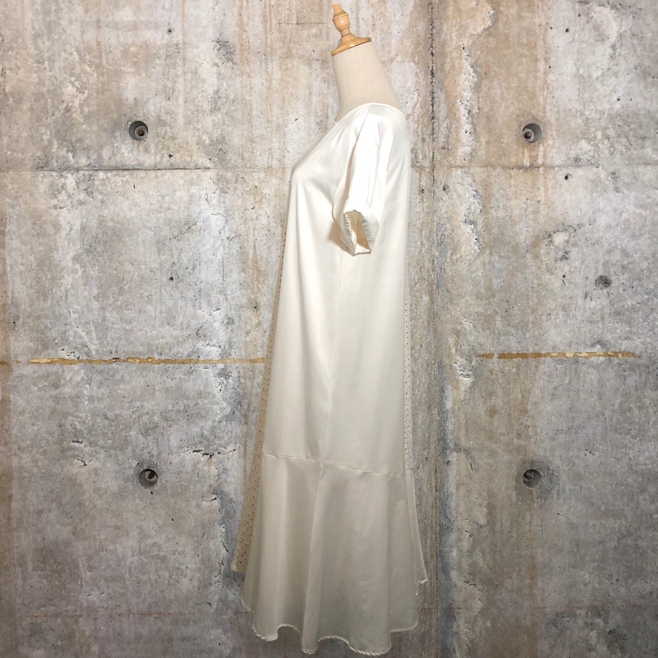 REKISAMI(レキサミ) エンブロイダリーコンビドレス RO-19122 1(Sサイズ程度) ホワイト