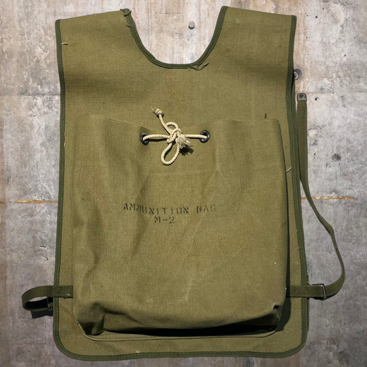 VINTAGE(ヴィンテージ) 40's US.ARMY AMMUNITION BAG 表記なし(FREE) カーキ アンモベスト