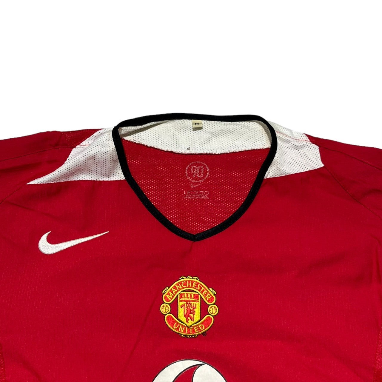 NIKE(ナイキ) 00's "MANCHESTER UNITED" GAME SHIRT マンチェスターユナイテッド ゲーム シャツ M レッド サッカー Tシャツ vodafon ボーダフォン