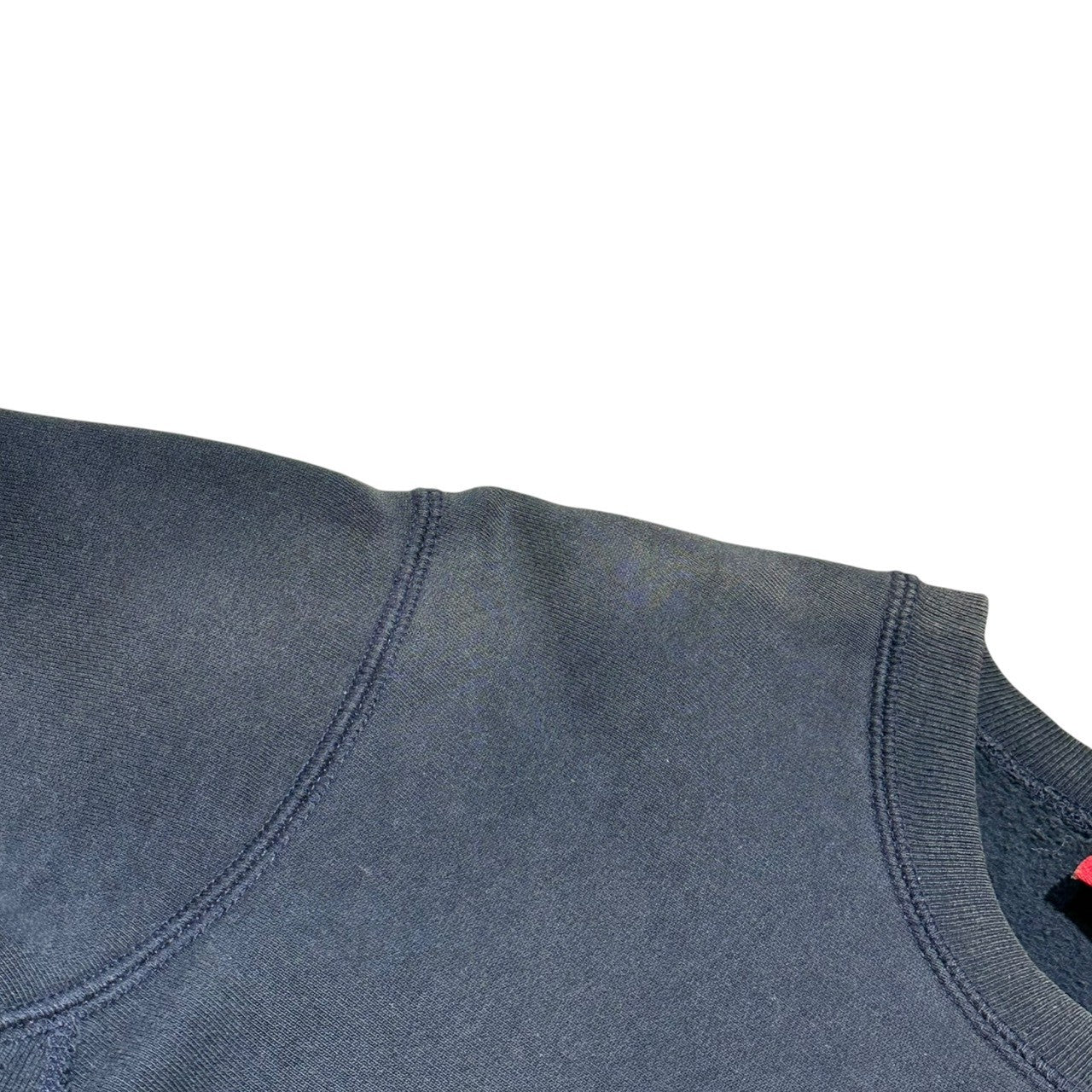 SUPREME(シュプリーム) Box Logo Crewneck ボックス ロゴ クルーネック スウェット S ネイビー×レッド