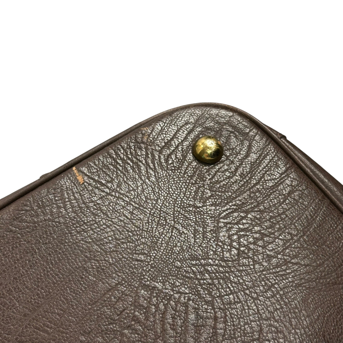 tricot COMME des GARCONS(トリココムデギャルソン) 1980's All-Leather Big Boston Bag オール レザー ビッグ ボストン バッグ FREE ブラウン 80s アーカイブ