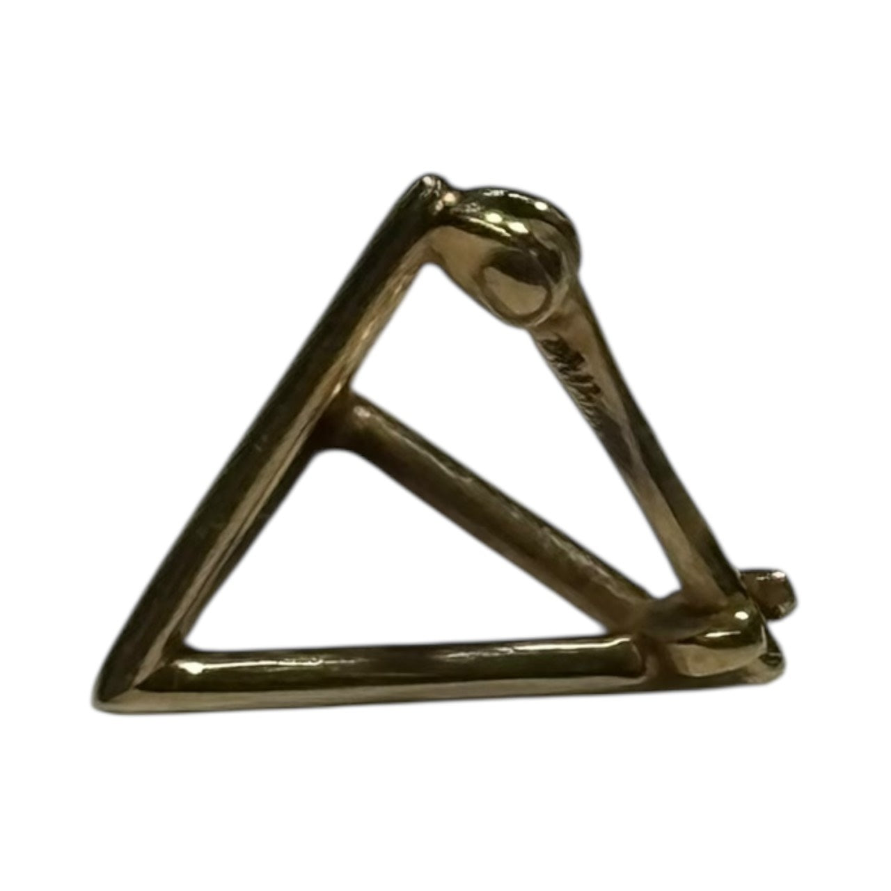 SHIHARA(シハラ) K18YG TRIANGLE PIERCE 10 トライアングル ピアス ゴールド