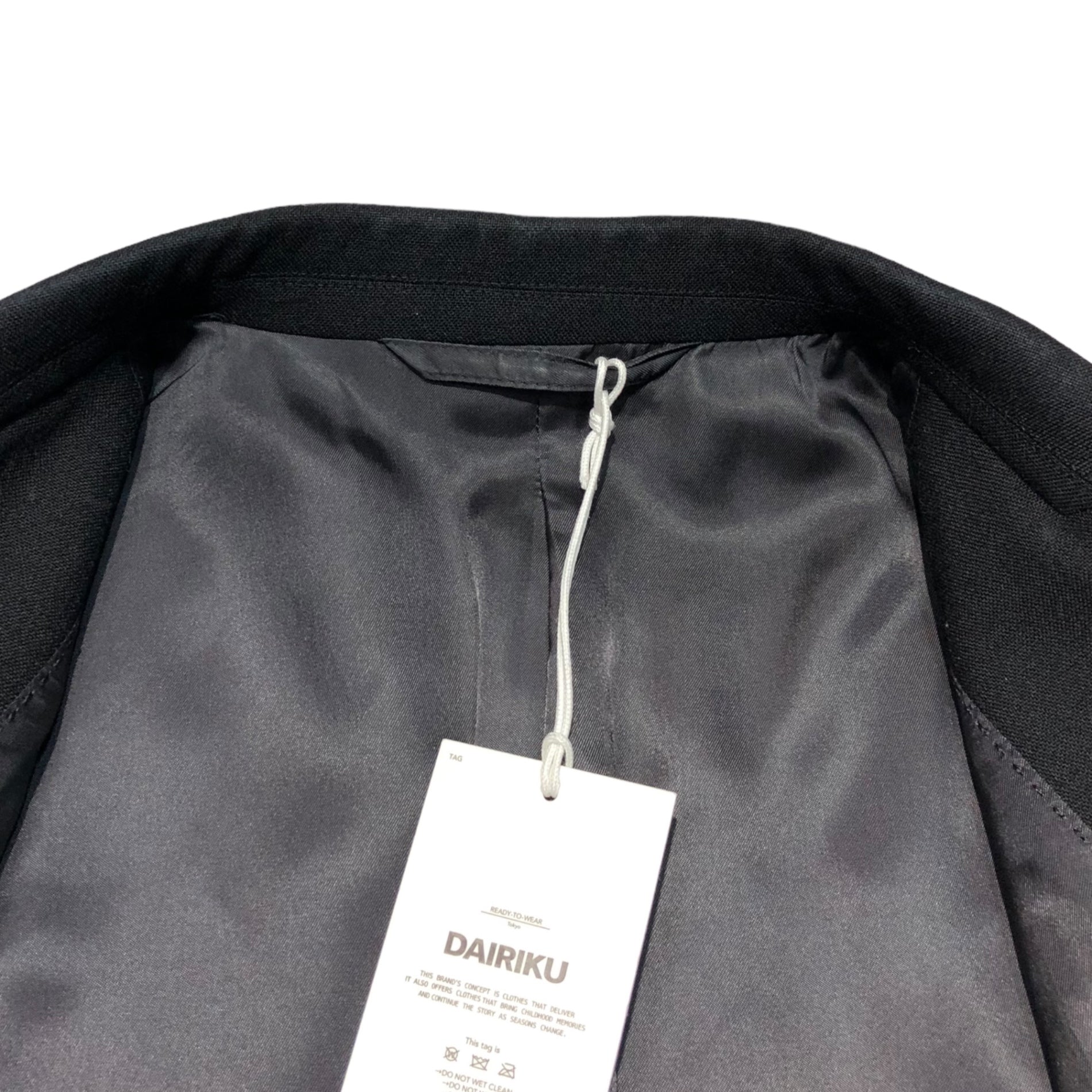 DAIRIKU(ダイリク) 21SS Jimi Hendrix Double Tailored Jacket ジミー ヘンドリックス ダブル テーラードジャケット 21SS J-3 M ブラック