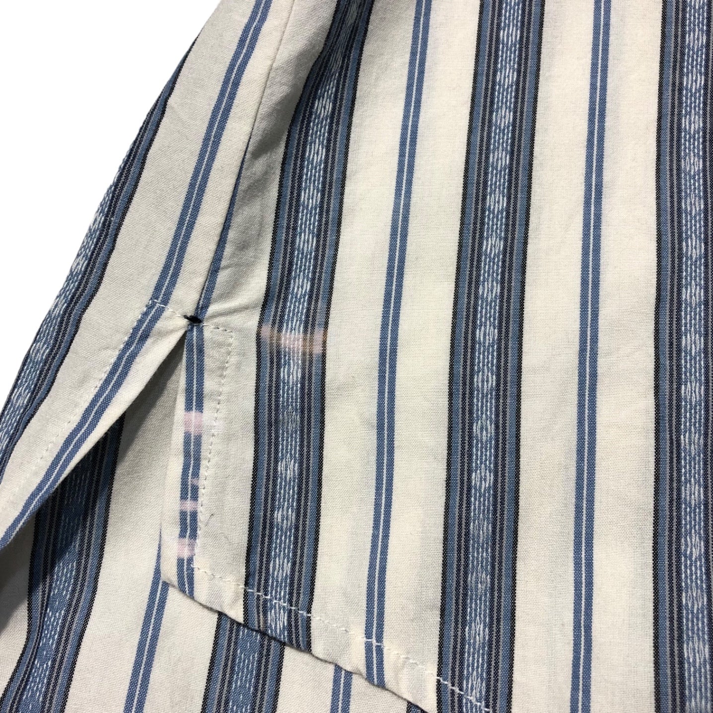 SUNSEA(サンシー) 18SS BLUE NOTE STRIPE SHIRT ブルーノート ストライプ シャツ 18S29 SIZE 2(M) ホワイト×ライトブルー