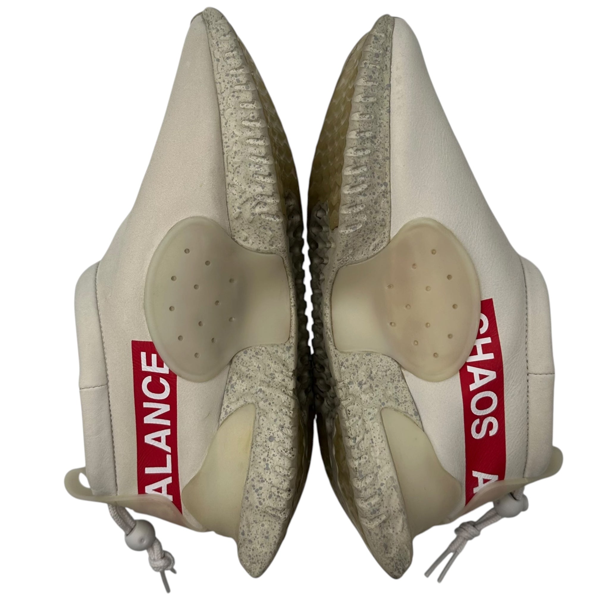 NIKE×UNDERCOVER(ナイキ×アンダーカバー) Moc Flow "Light Bone" モック フロー ライトボーン DV5593-001 26.5cm アイボリー×レッド スニーカー