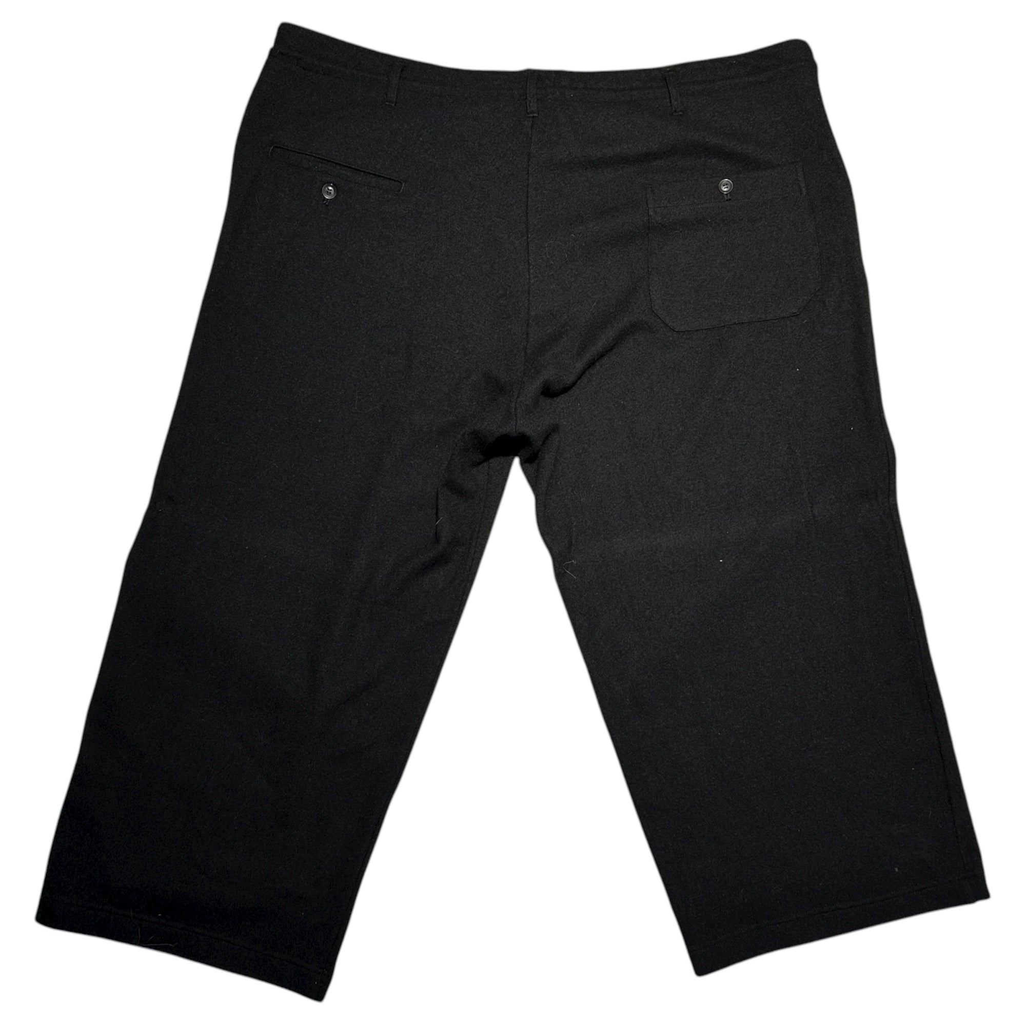 YOHJI YAMAMOTO POUR HOMME(ヨウジヤマモトプールオム) 19AW Wool Super Wide Hakama Pants ウール スーパー ワイド 袴 パンツ HC-T41-175 3(L程度) ブラック