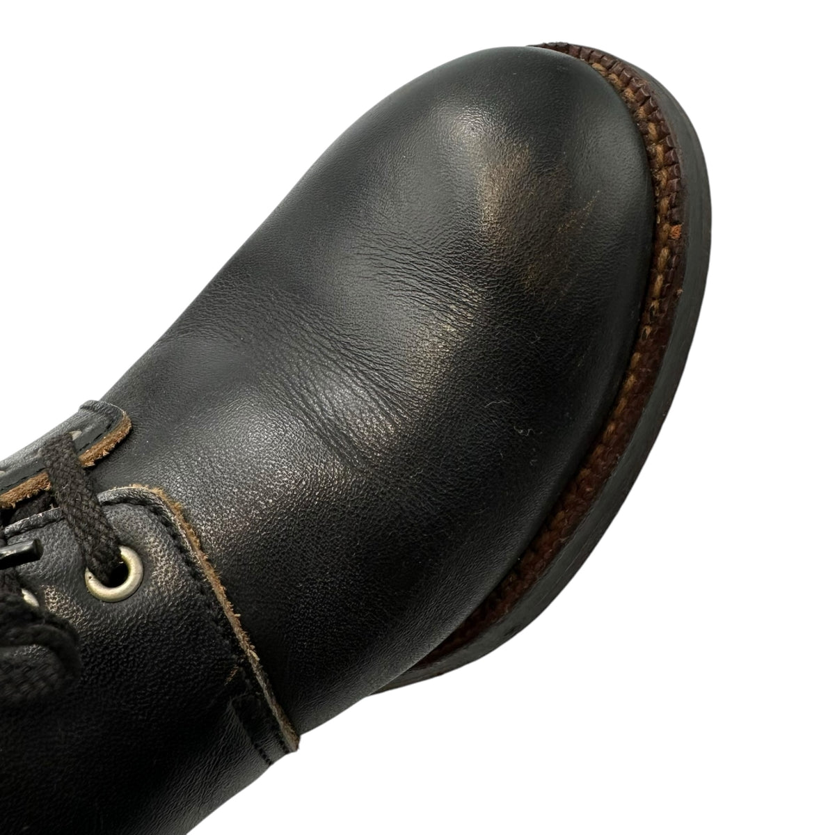tricot COMME des GARCONS(トリココムデギャルソン) Plain-Toe Leather Shoes プレーントゥ レザー シューズ 23.5cm ブラック