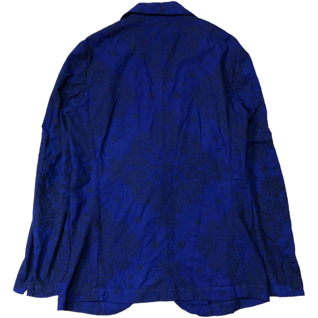 08sircus(08サーカス) 14SS indian embroidery jacket インディアン 刺繍 ジャケット 14SM-JK09 SIZE 1/46 ブルー×ブラック