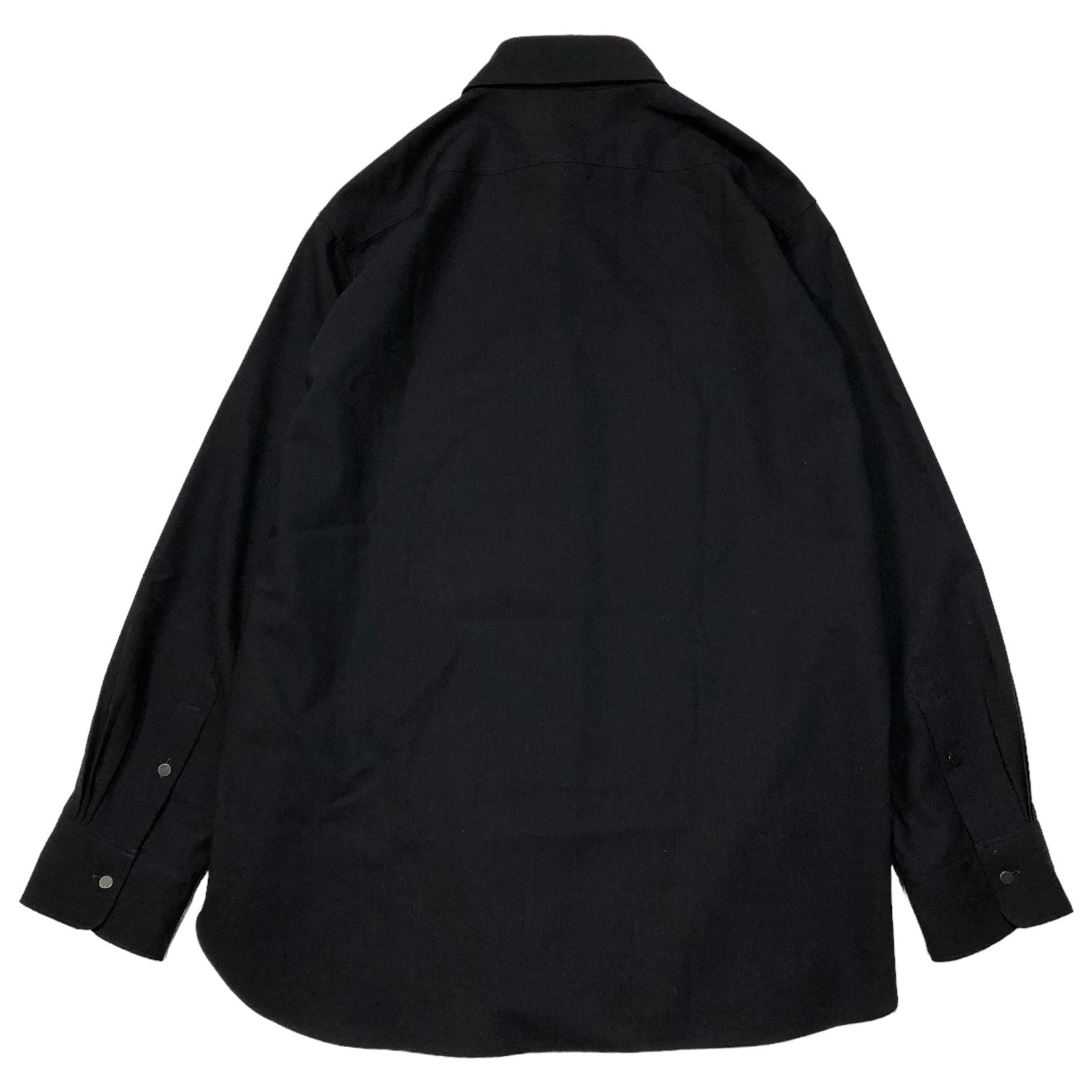 IRENISA(イレニサ) 23SS ORNAMENTAL FLY FRONT SHIRT オーナメントフライ フロントシャツ IH-23SS-B006-MT SIZE 2(M) ダークネイビー