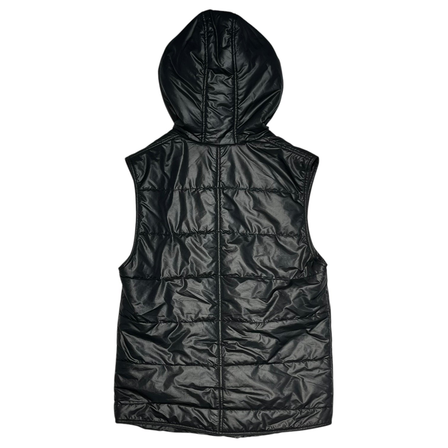 DOLCE&GABBANA(ドルチェ&ガッバーナドルガバ) Hooded padded vest フーデッド 中綿 ベスト G9R56T/G9P09 46 ブラック