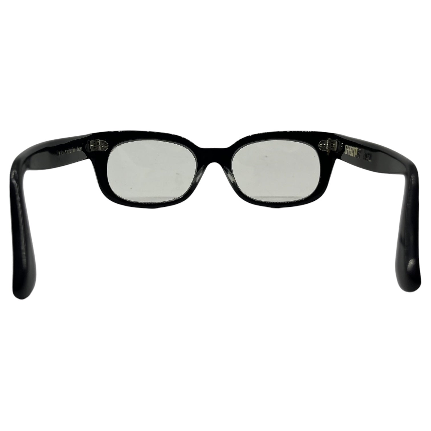 EFFECTOR(エフェクター) FUZZ(ファズ) クリアレンズサングラス ブラックフレーム 名作モデル ブラック×クリア