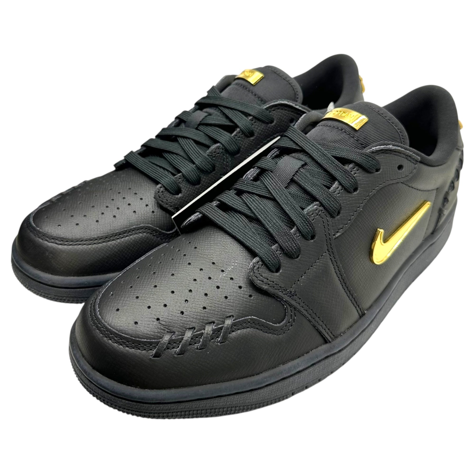 NIKE(ナイキ) Air Jordan 1 Low MM "Black/Metallic Gold" エアジョーダン 1 ロー FN5032-007 28cm ブラック×ゴールド ローカット スニーカー 箱付