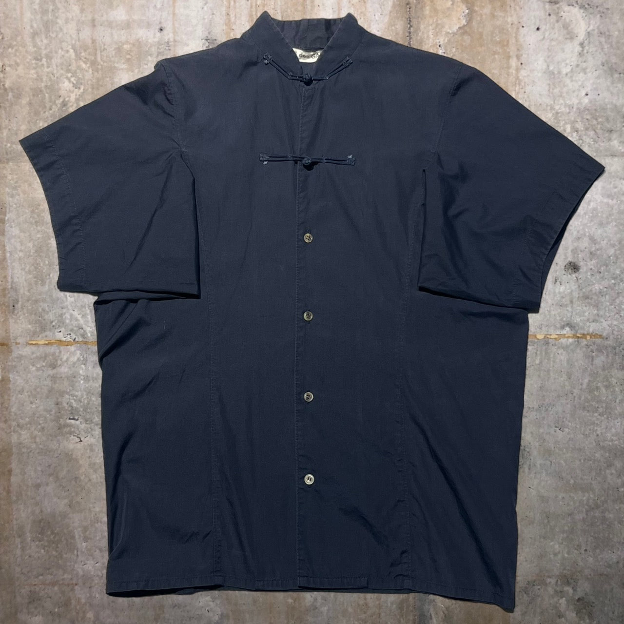 COMME des GARCONS(コムデギャルソン) 80~90'sチャイナシャツ GB-110040 表記なし(FREE) ネイビー