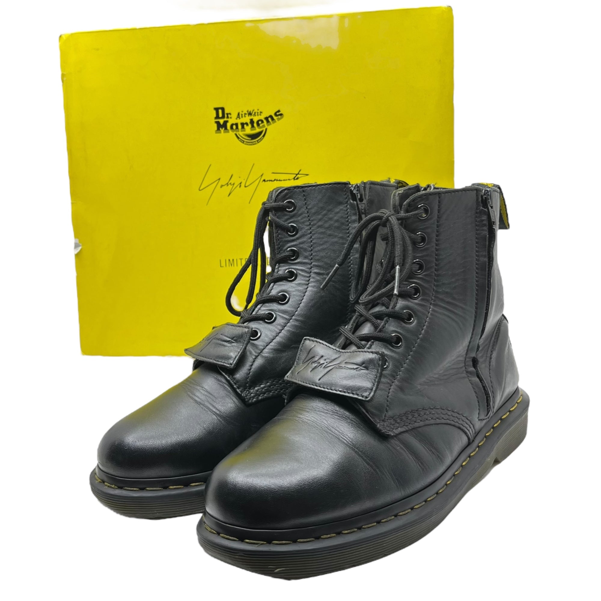 YOHJI YAMAMOTO×DR.MARTENS(ヨウジヤマモト×ドクターマーチン) 16SS PASCAL Y ZIP サイド ジップ