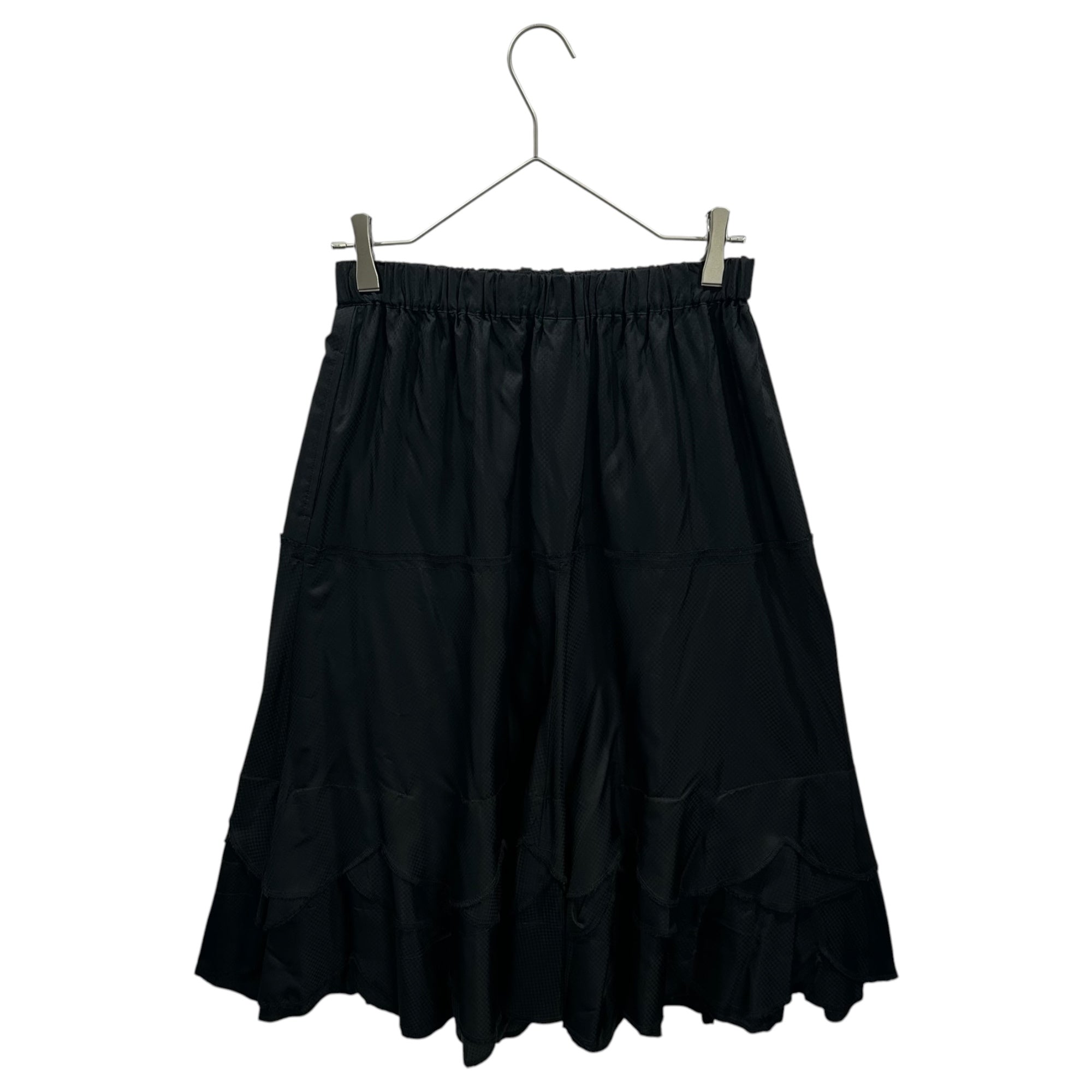 COMME des GARCONS(コムデギャルソン) 2008SS Cupra Check Easy Skirt キュプラ チェック イージー スカート GA-S045 SS ブラック AD2007