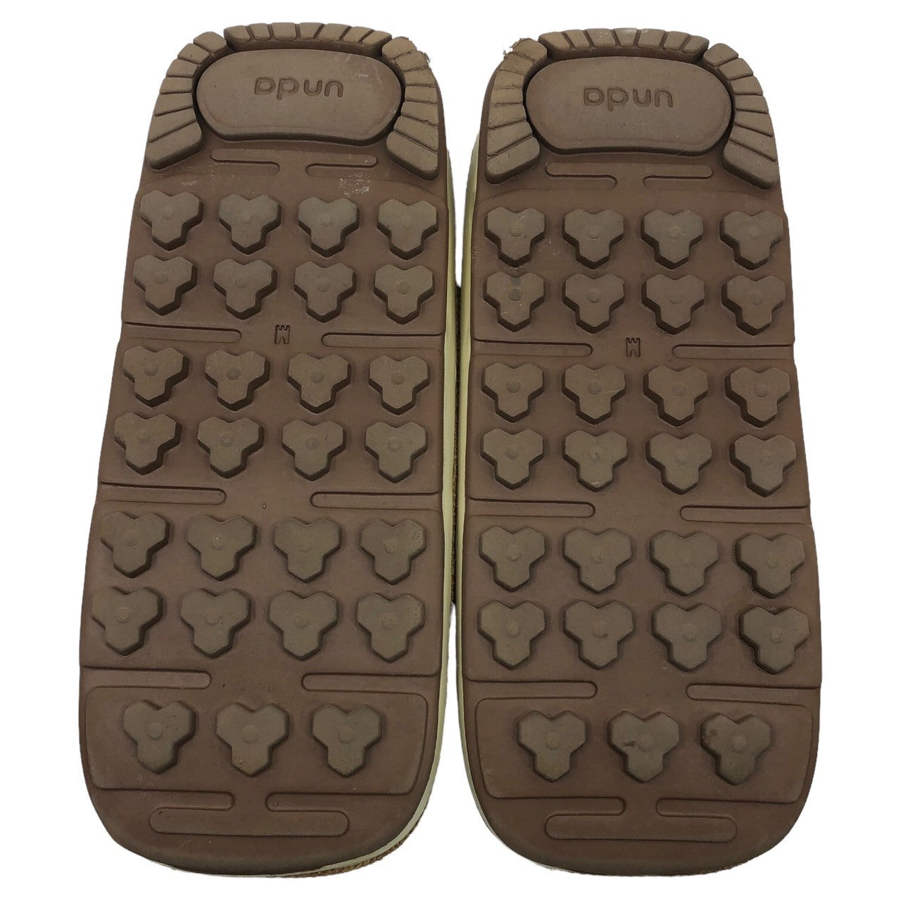 goyemon(ゴエモン) 雪駄×スニーカー「unda-雲駄-」/ SETTA × SNEAKER “ unda ” M ナチュラル×ブラック 箱付 サンダル