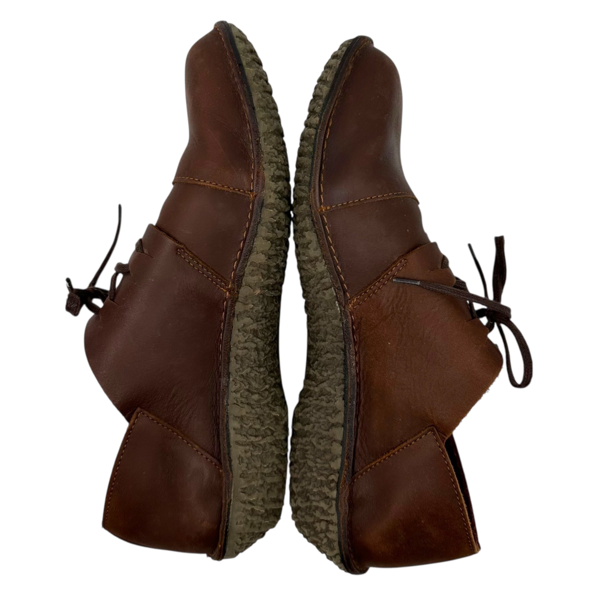 LOINTS OF HOLLAND(ロインツ) Patchwork Leather Shoes パッチワーク レザー シューズ 40(25.0-25.5cm) ブラウン