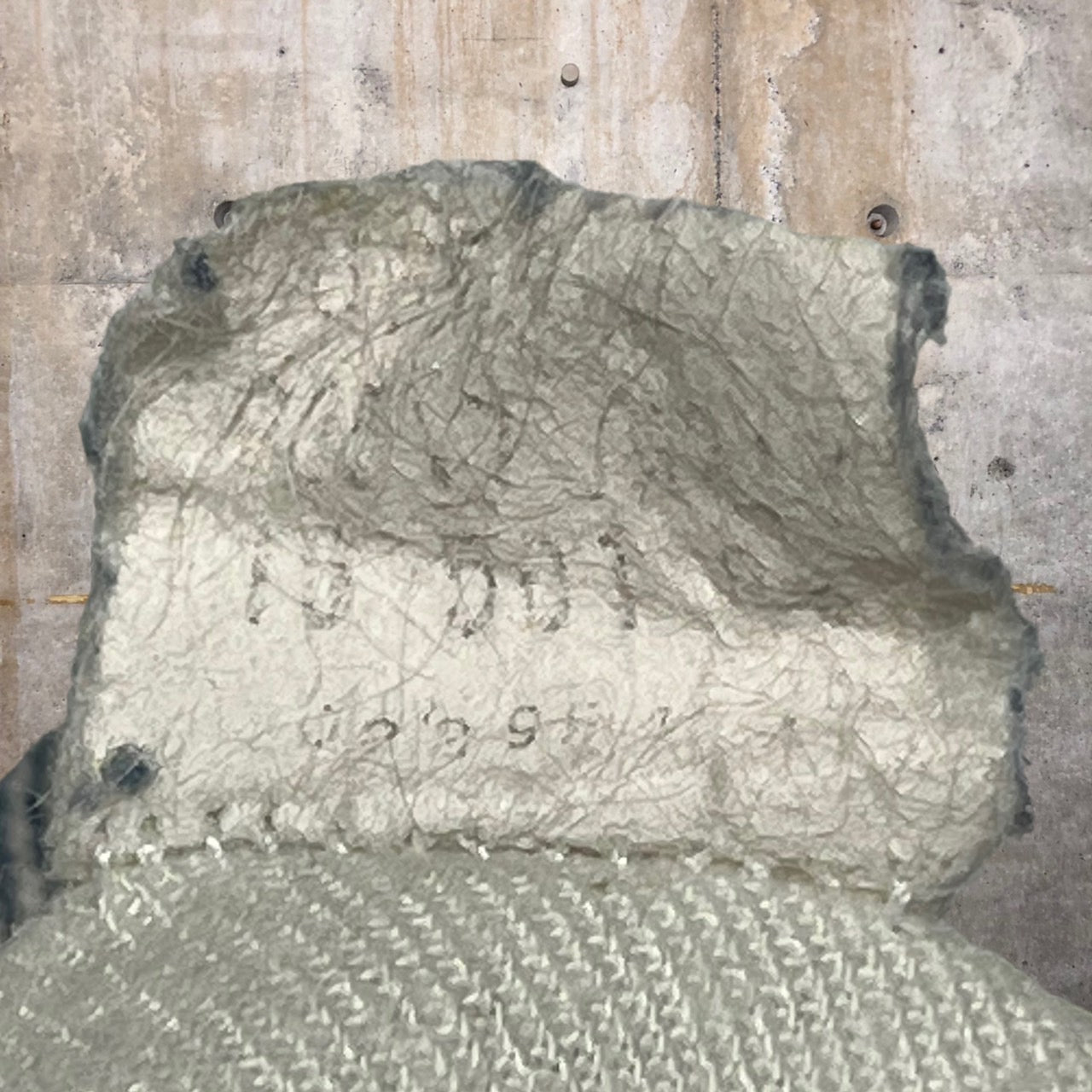 Levi's(リーバイス) 70~80's再構築デニムパンツ/リメイクデニムパンツ/パッチワーク W28程度 ブルー 裏ボタン524 紙タグ