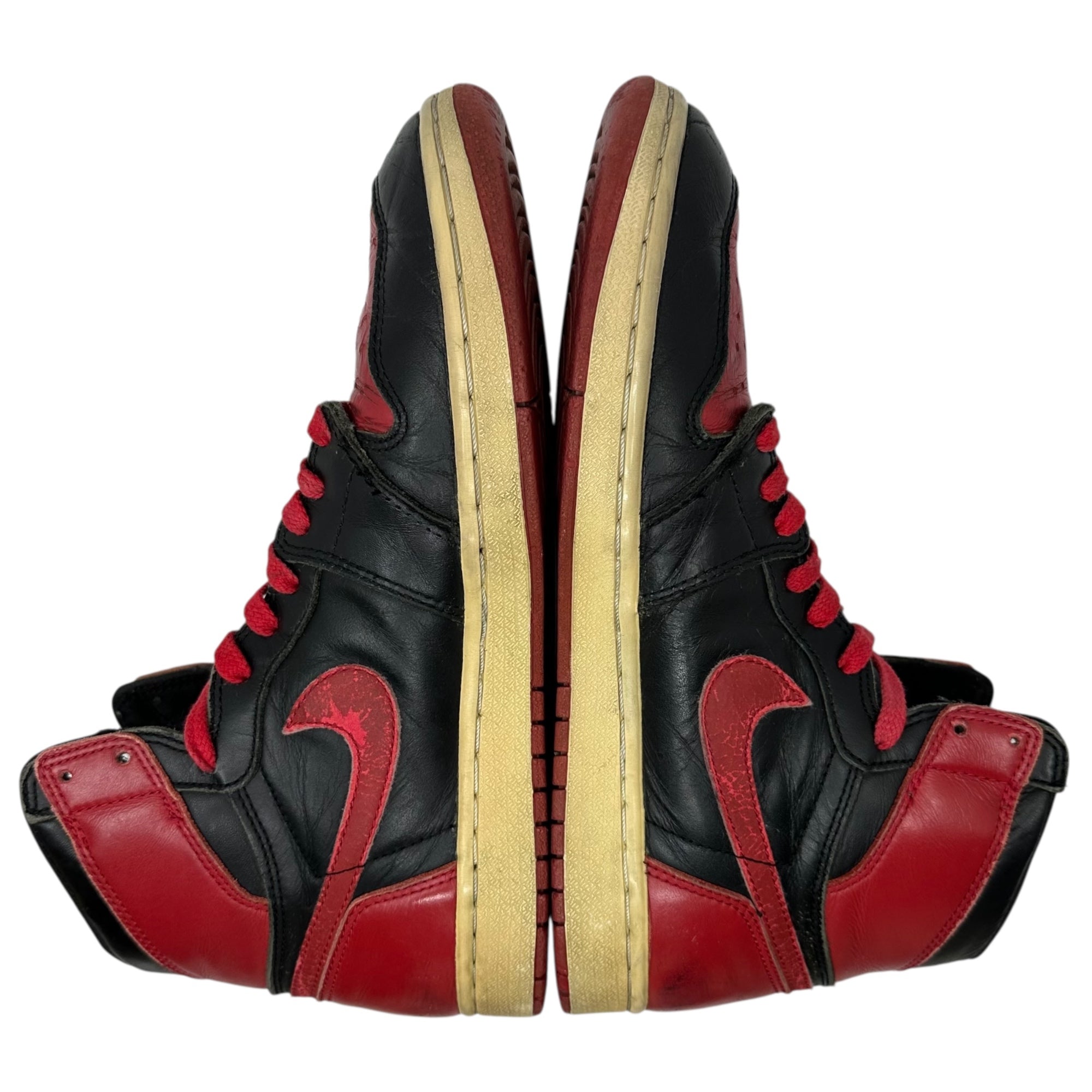 NIKE(ナイキ) 1994 AIR JORDAN 1 BRED エアジョーダン 1 ブレッド 130207-061 US10(28cm程度) ブラック×レッド 94年復刻 スニーカー