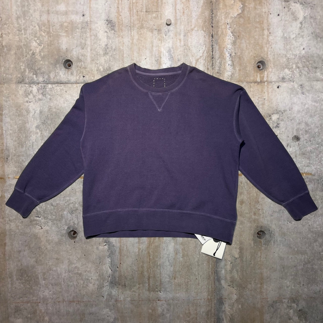 VISVIM(ビズビム) 23SS JUMBO SB SWEAT L/S( V.D.)/クルーネックスウェット 0123105010010 2 パープル ヴィズヴィム
