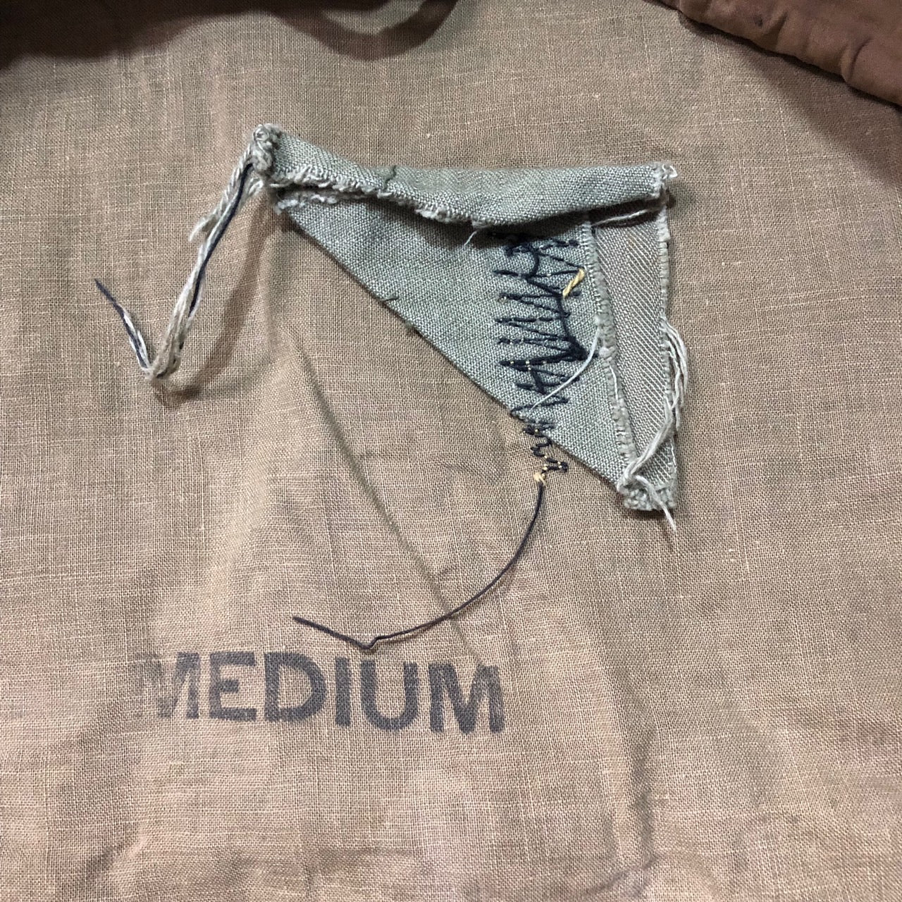 US NAVY(アメリカ海軍) 1940's~ N2 PULLOVER RAIN PARKA/ヴィンテージプルオーバーレインパーカー NOs 99086 MEDIUM カーキ 最初期型 TALONジップ NAVY DEPARTMENT 40年代~ 実物/軍物