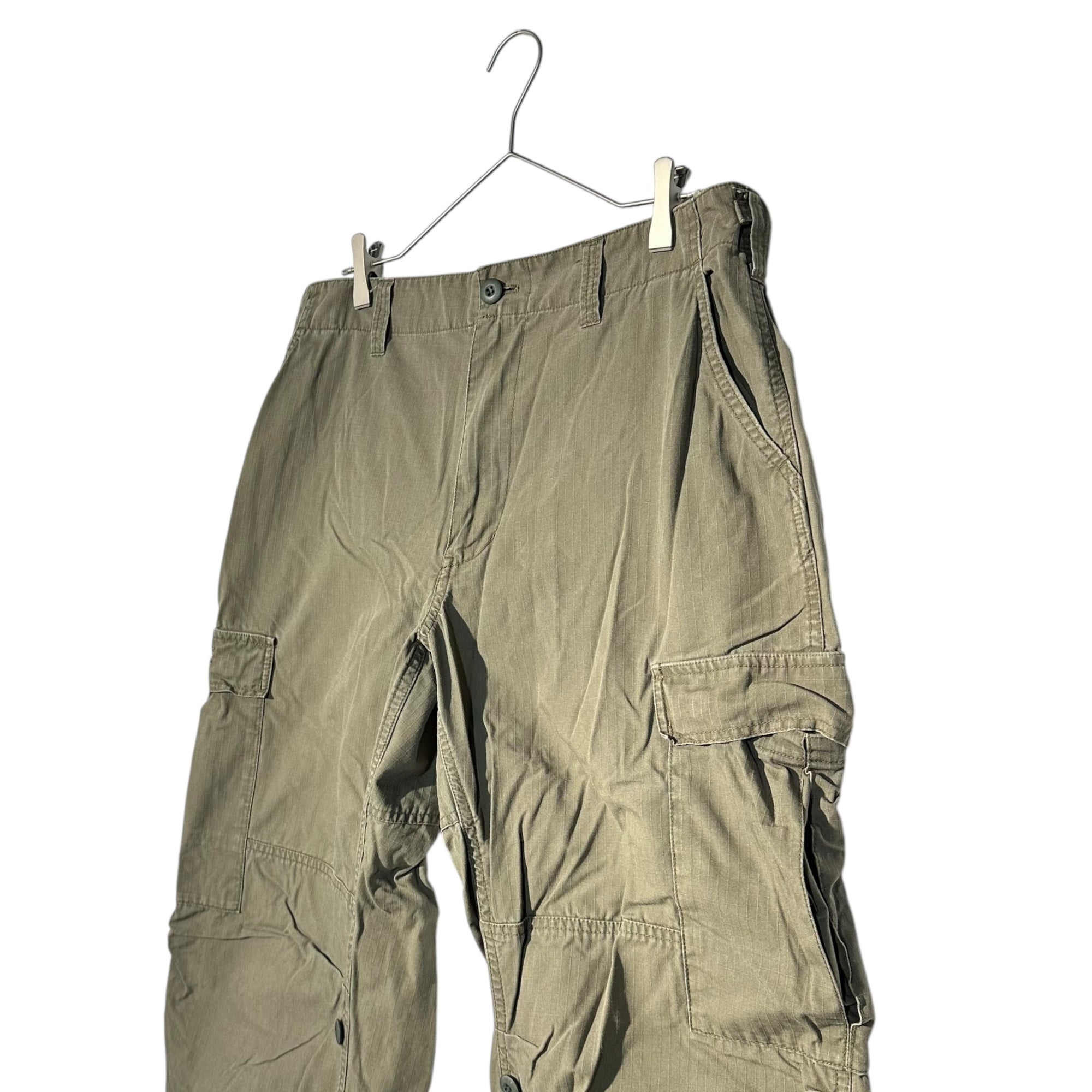WTAPS(ダブルタップス) 90's MIL-SPEC Ripstop Cargo Pants リップストップ カーゴ パンツ 表記消(L程度) カーキ 90年代 初期