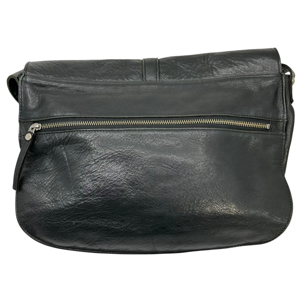 Y's(ワイズ) Horse Leather Shoulder Bag ホース レザー ショルダー バッグ YY-I21-760 ブラック