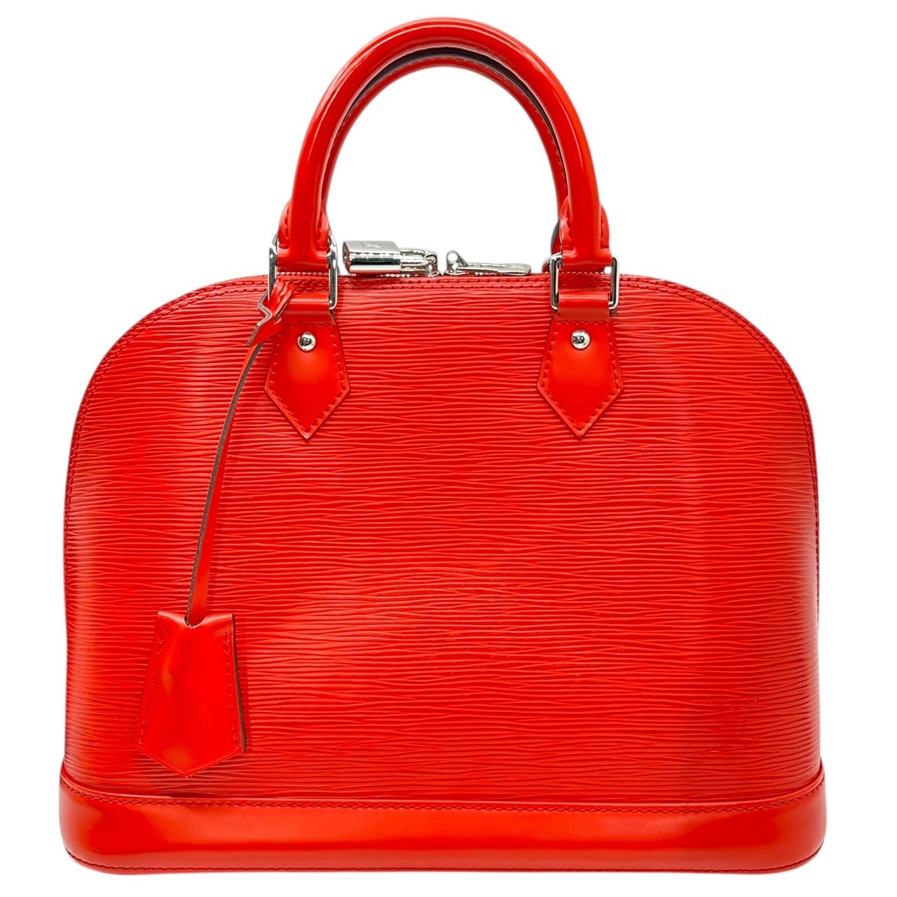 LOUIS VUITTON(ルイヴィトン) Alma Epi アルマ エピ ハンド バッグ M52147 レッド レザー 箱付 SN3154