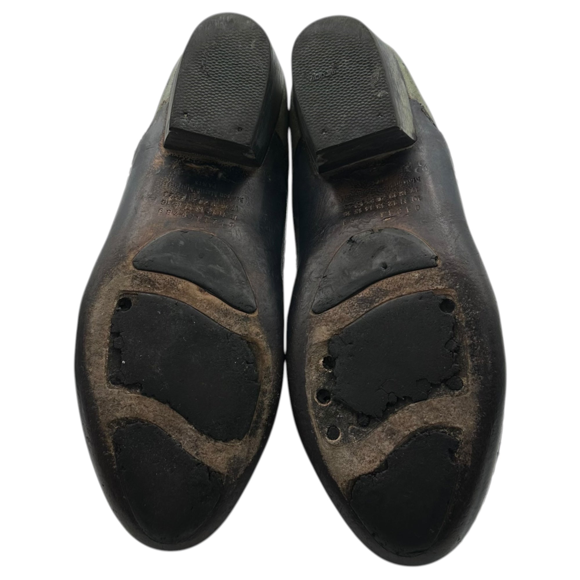 Maison Martin Margiela(メゾン マルタンマルジェラ) 15FW 70’s Replica Western Boots 70年代 レプリカ ウエスタン ブーツ S37WU0254 43 グリーン 2015 アーカイブ Provenence Melbourne, Australia Sole: Opanke construction