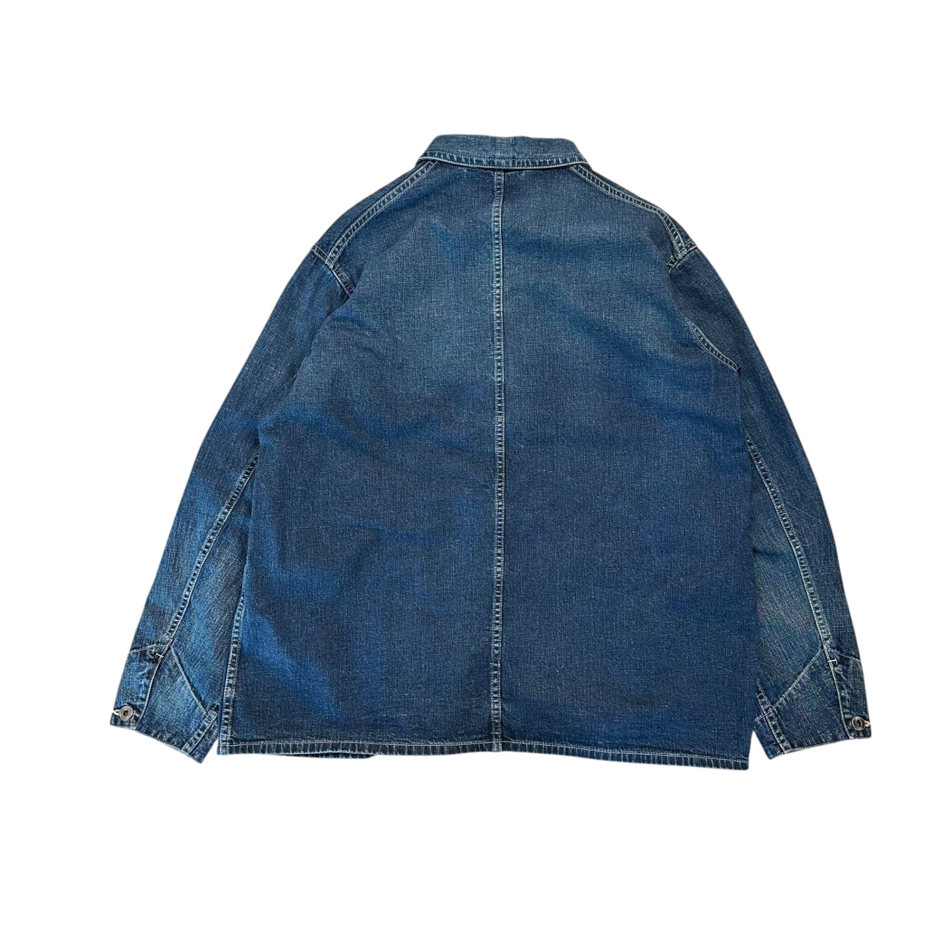 A.PRESSE(アプレッセ) 23SS Denim Coverall Jacket デニム カバーオール ジャケット 23SAP-01-16M 1 インディゴ