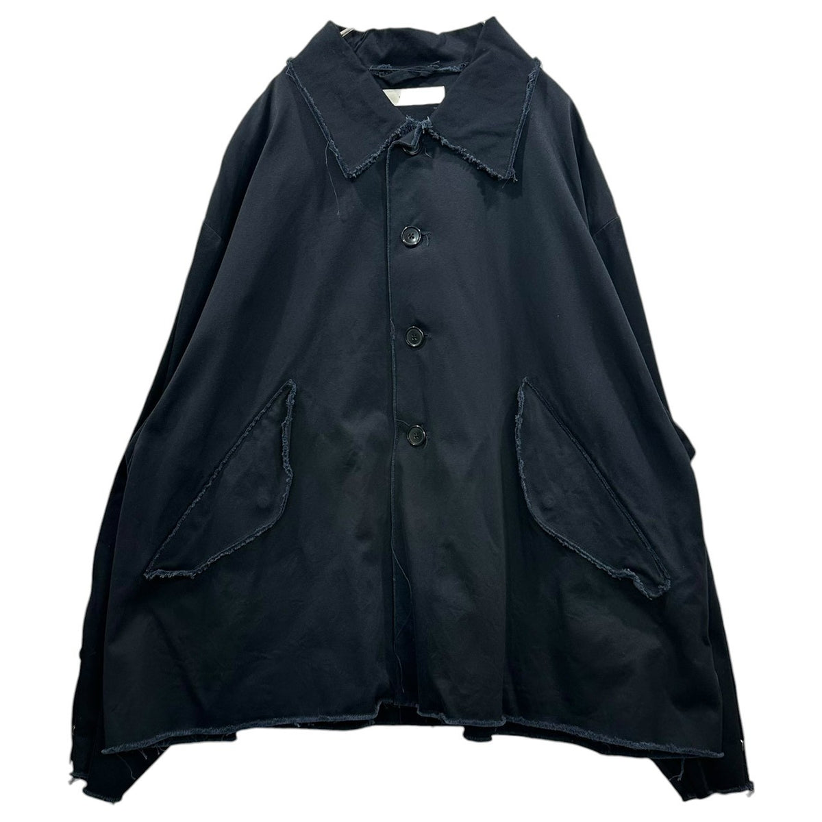 COLIN(コリン) COLIN:Benjamin CUT OFF HALF TRENCH BLOUSON / Benjamin カットオフ ミリタリー ハーフ トレンチ ブルゾン M ネイビー ジャケット