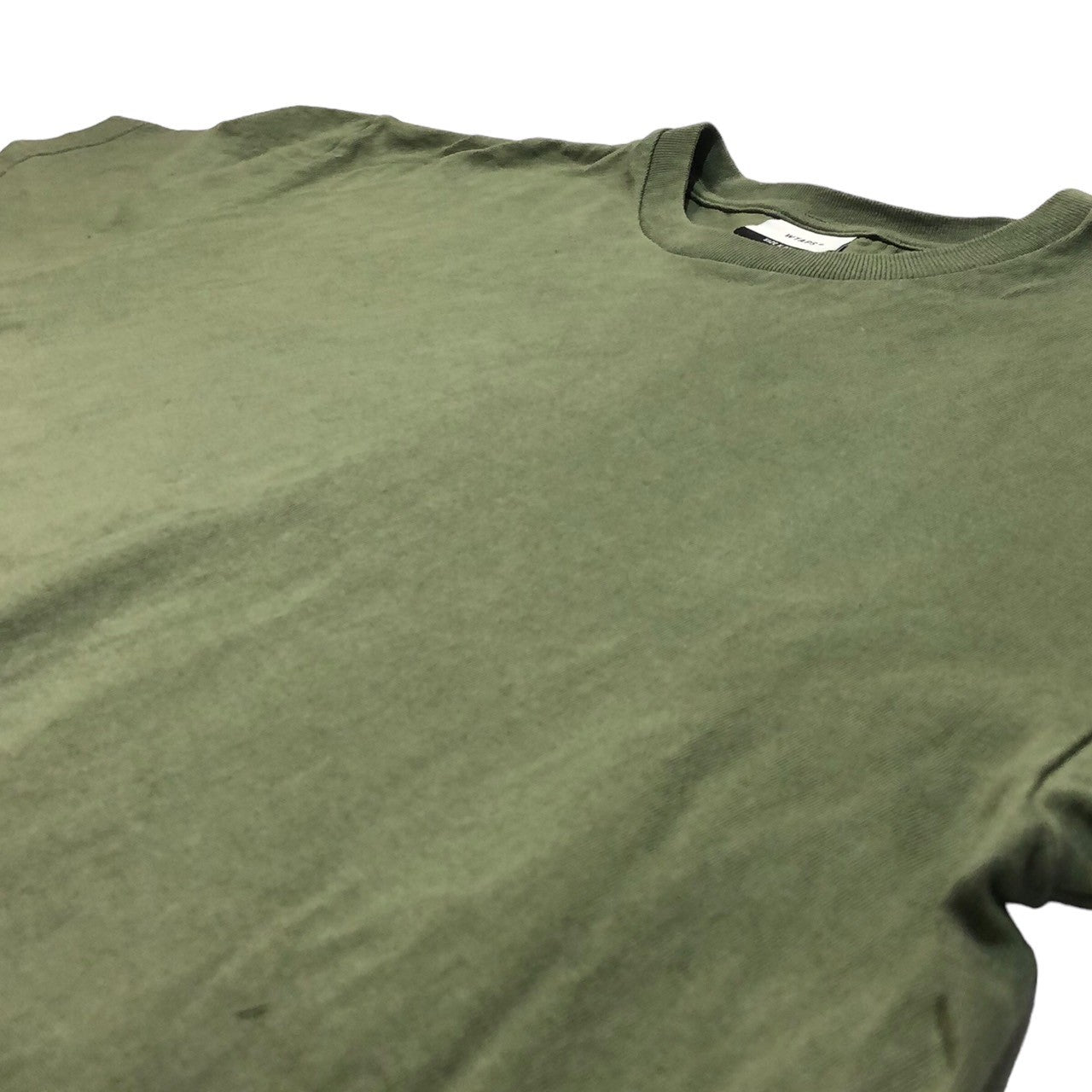 WTAPS(ダブルタップス) 22SS IDENTITY/SS/COTTON/アイデンティティーショートスリーブTシャツ 221ATDT-STM07S SIZE 02(M) カーキ