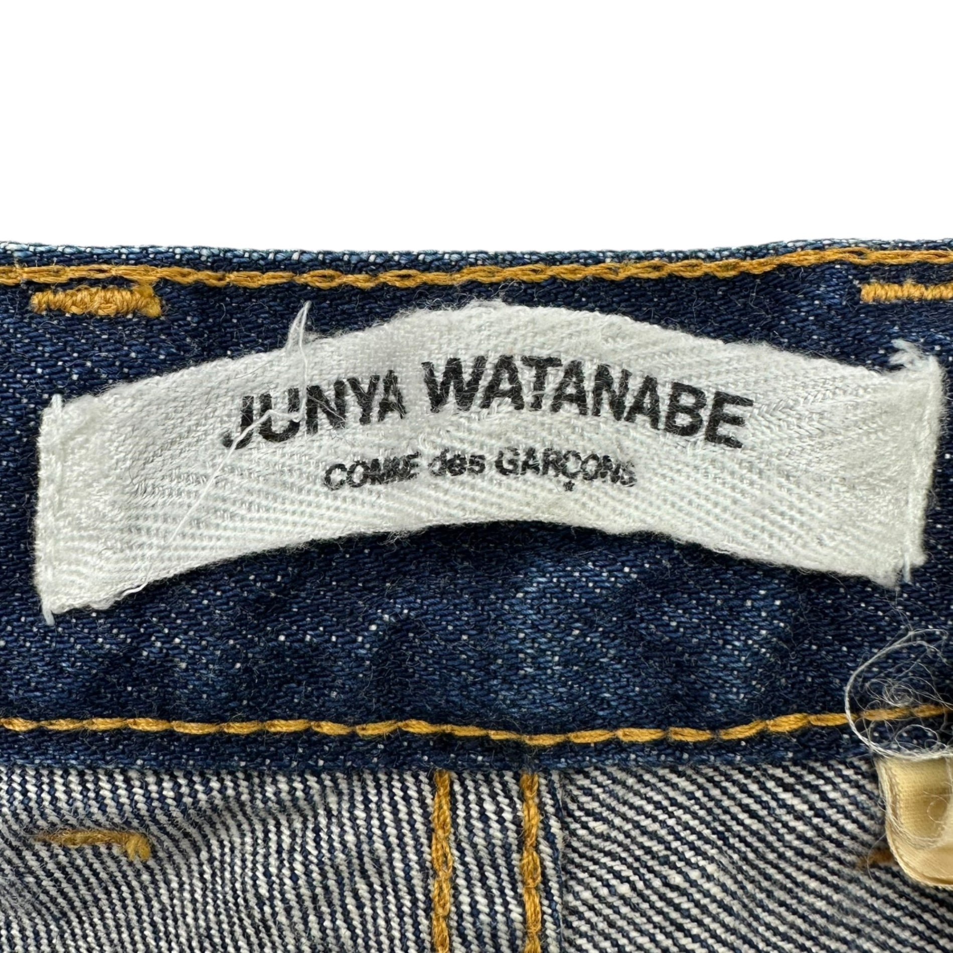 COMME des GARCONS JUNYA WATANABE(コムデギャルソンジュンヤワタナベ) 06SS Mermaid skirt type denim half pants マーメイド スカート タイプ デニム ハーフ パンツ JQ-S099 S インディゴ AD2005